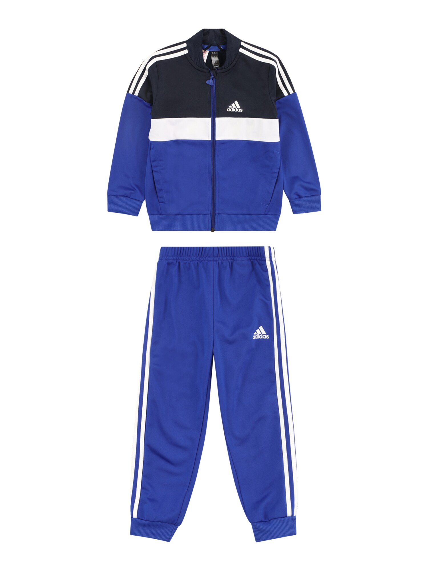 Adidas Sportswear Trainingspak 'Tiberio' Blauw / Zwart / Wit