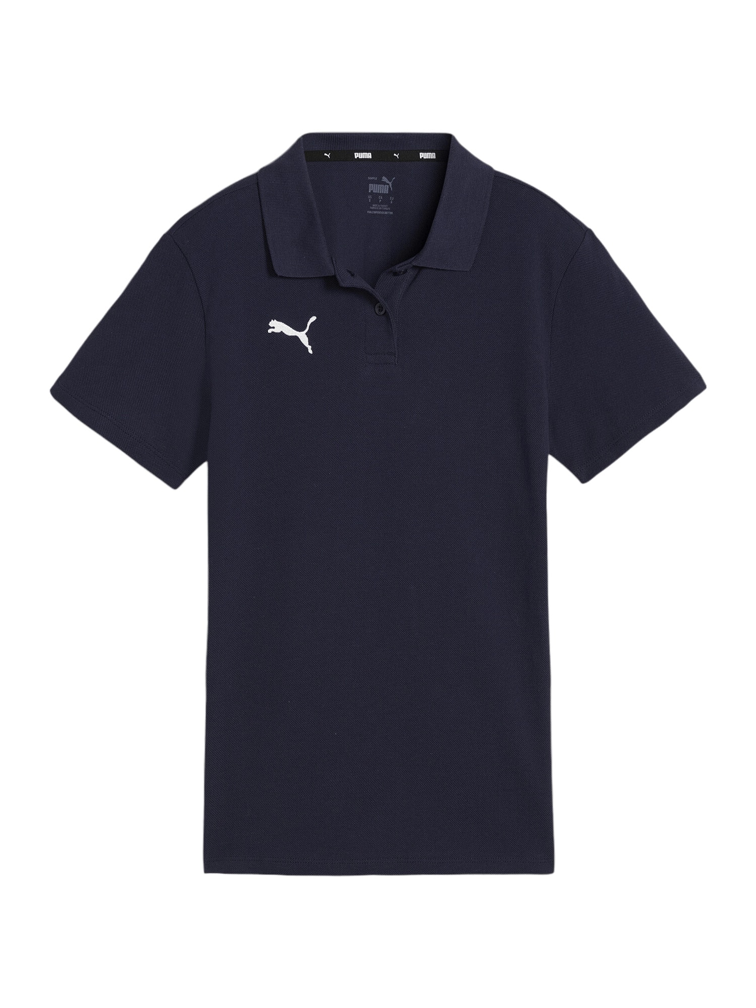 PUMA Tricou funcțional TeamGoal  bleumarin / alb