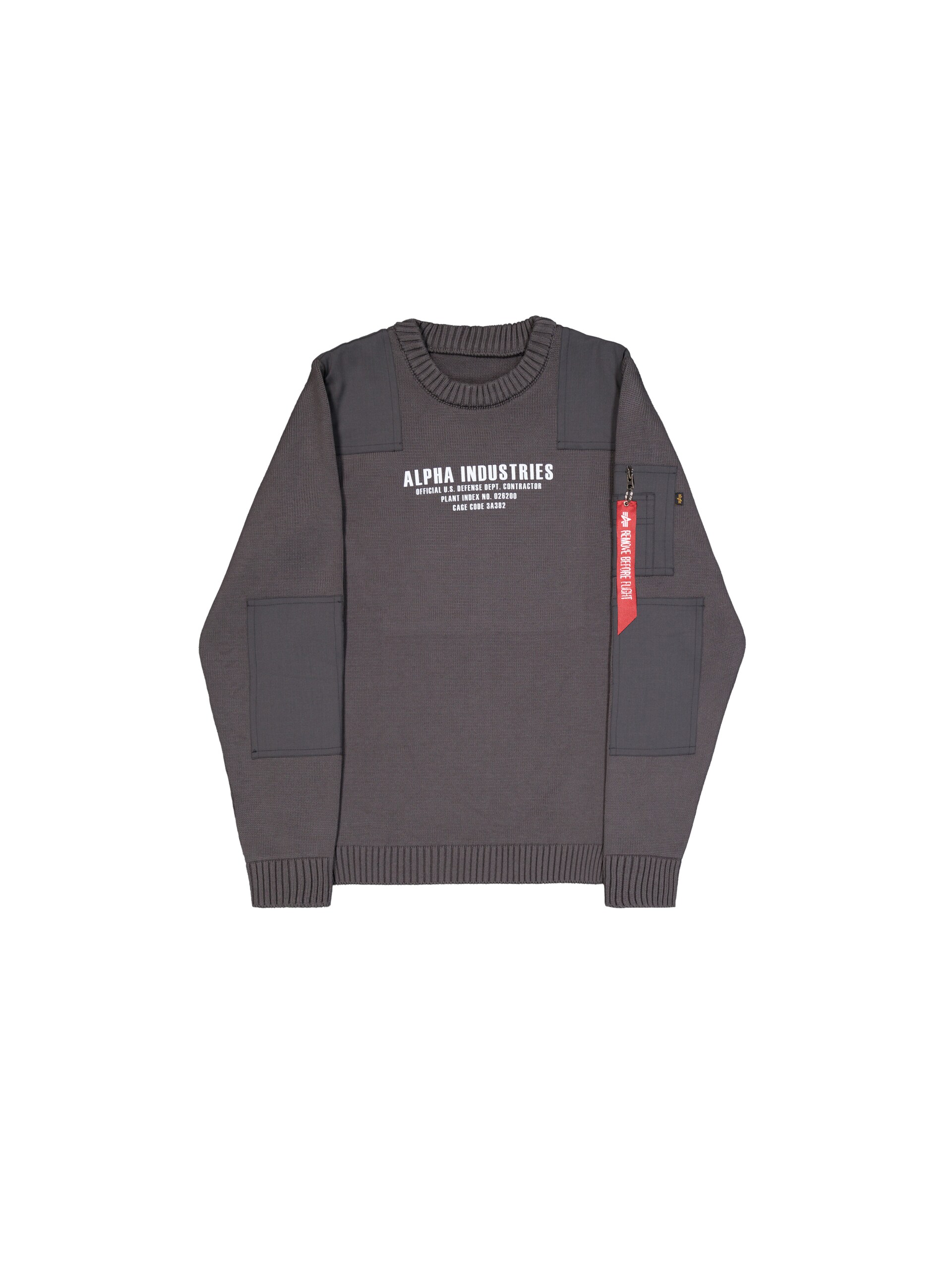 Alpha industries Military Knit Sweatshirt herr – bild 3