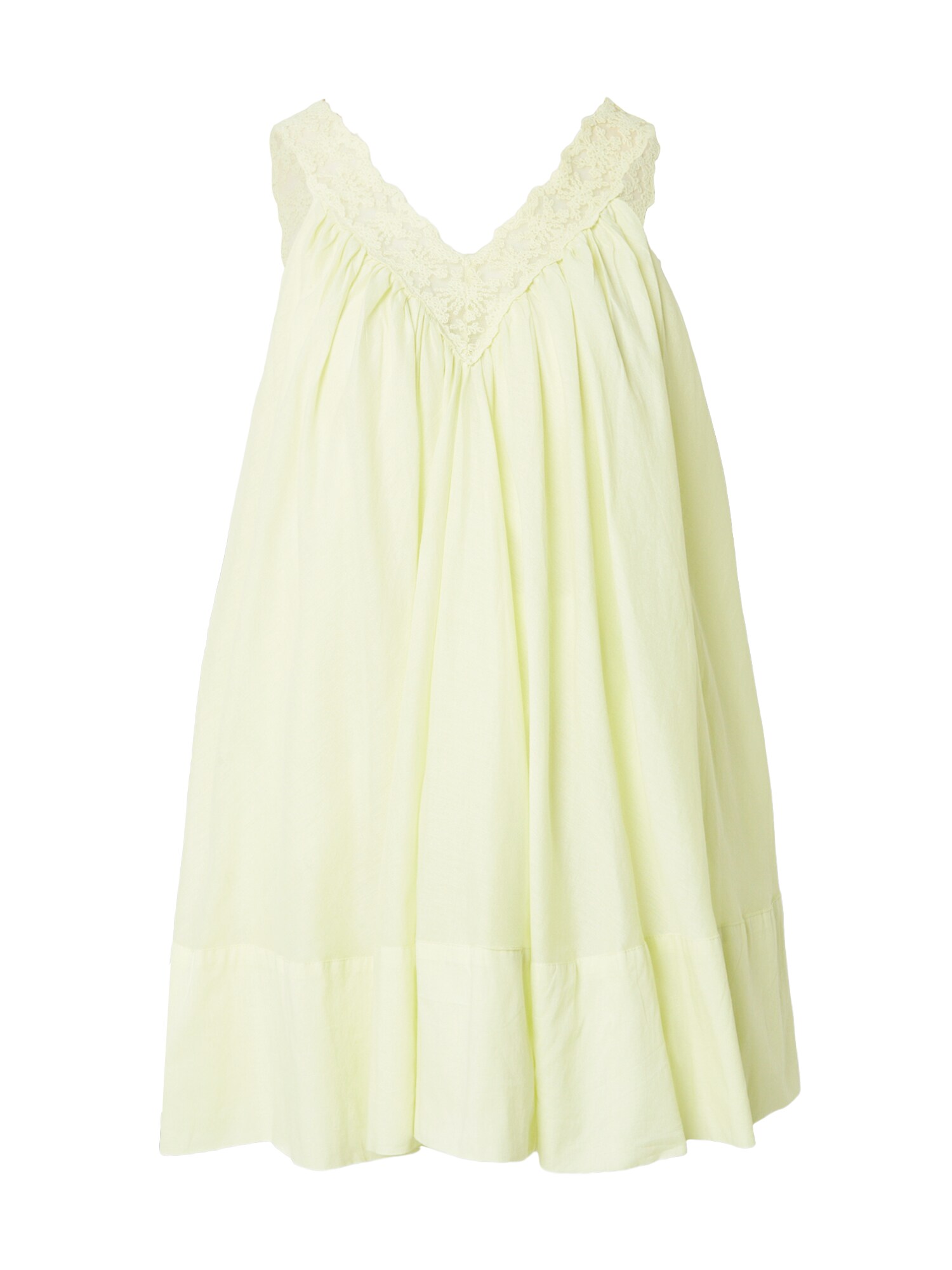 TOPSHOP Rochie de vară galben lămâie