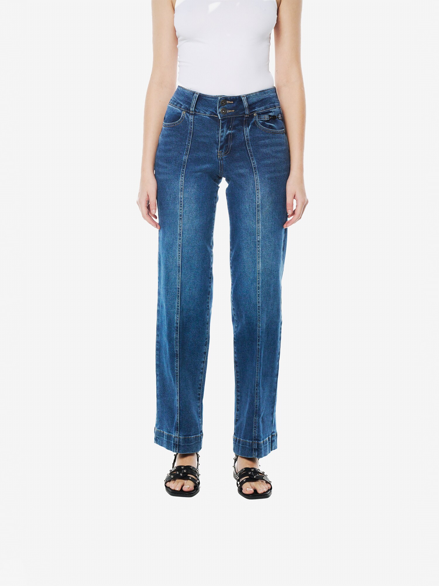 KOROSHI Jeans  albastru