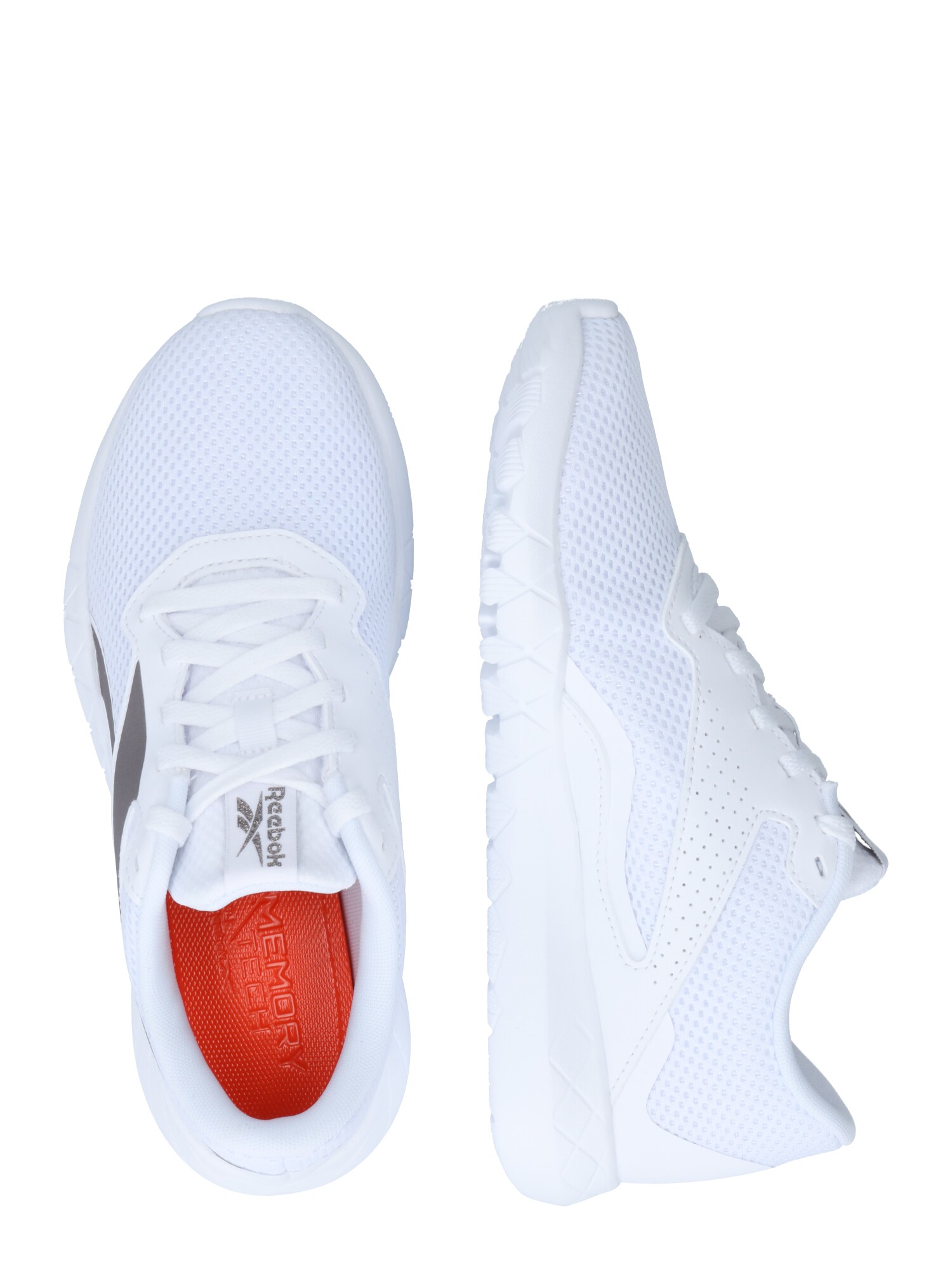REEBOK Running shoe  white / grey