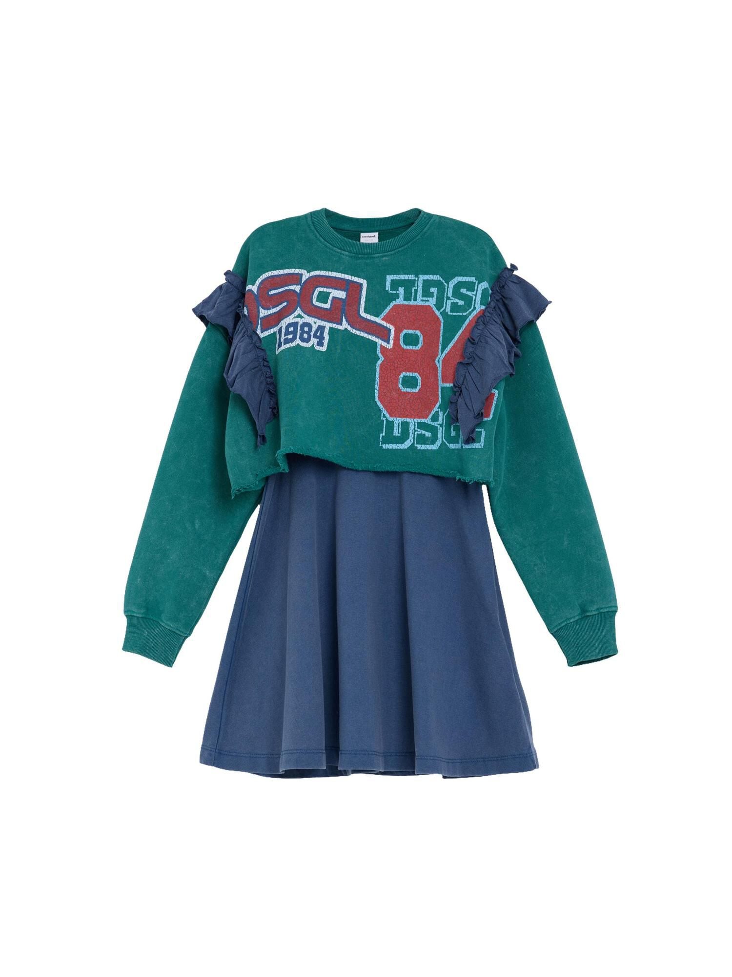 Desigual Rochie verde / mai multe culori