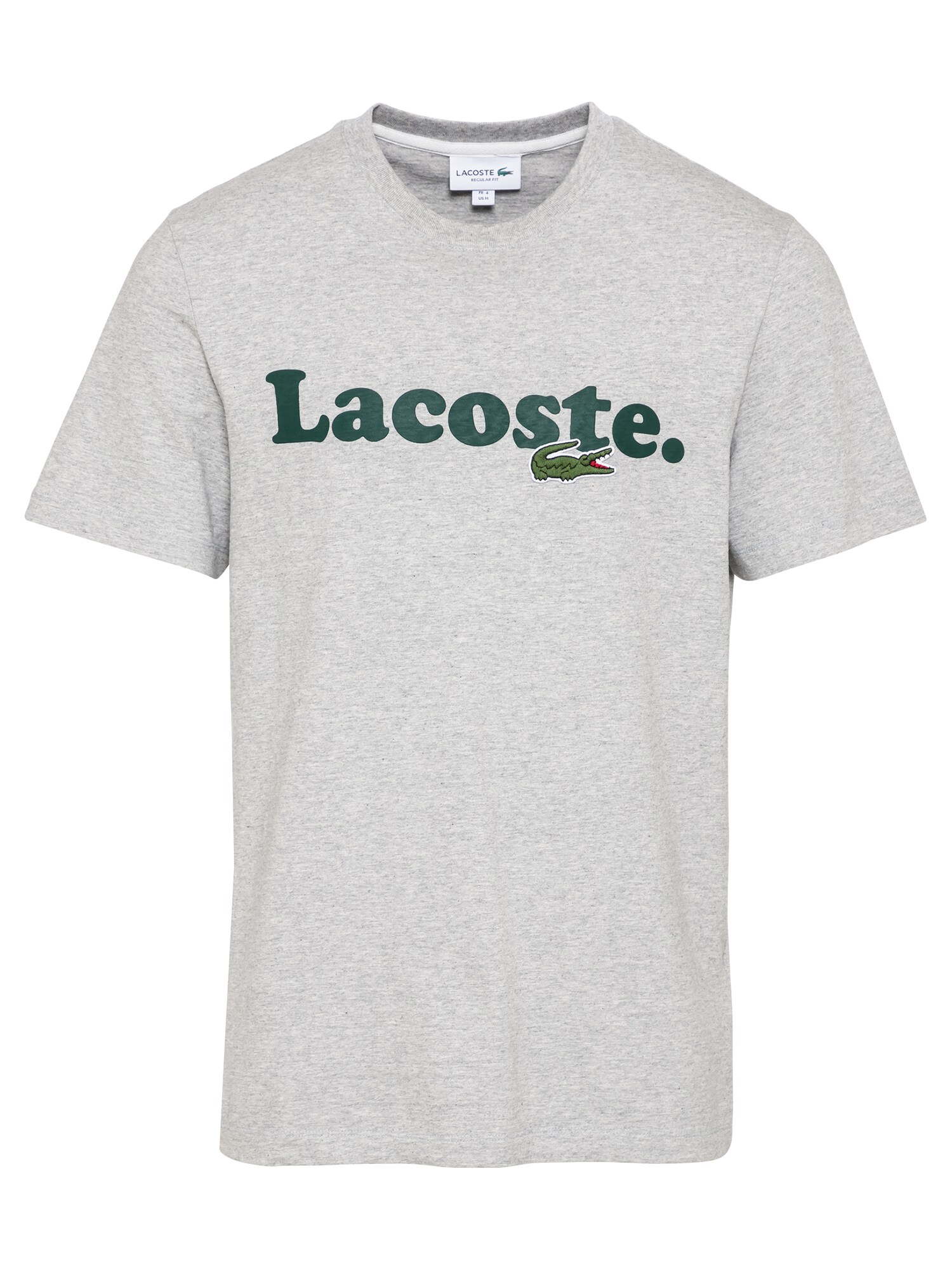 LACOSTE Marškinėliai  pilka / žalia