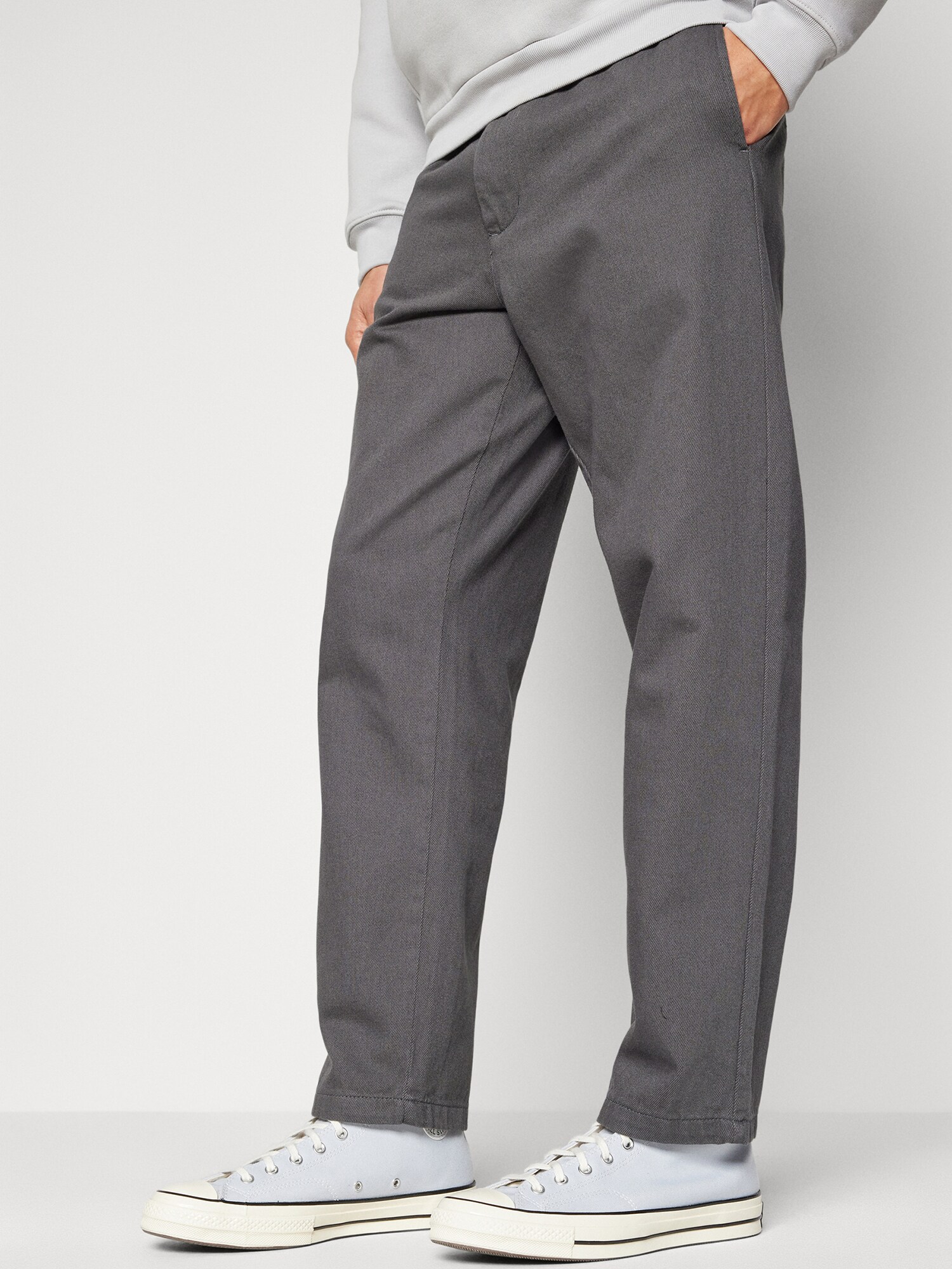 ALPHA INDUSTRIES Chino nohavice tmavosivá (obrázok 3)