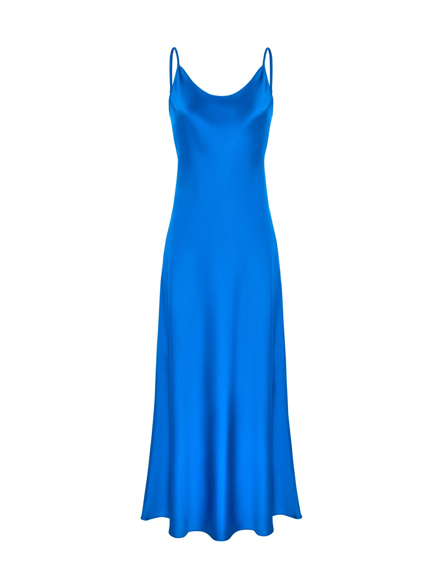 Serena Silueta Vestido 'Midi satin slip dress 'Majestic'' turquesa