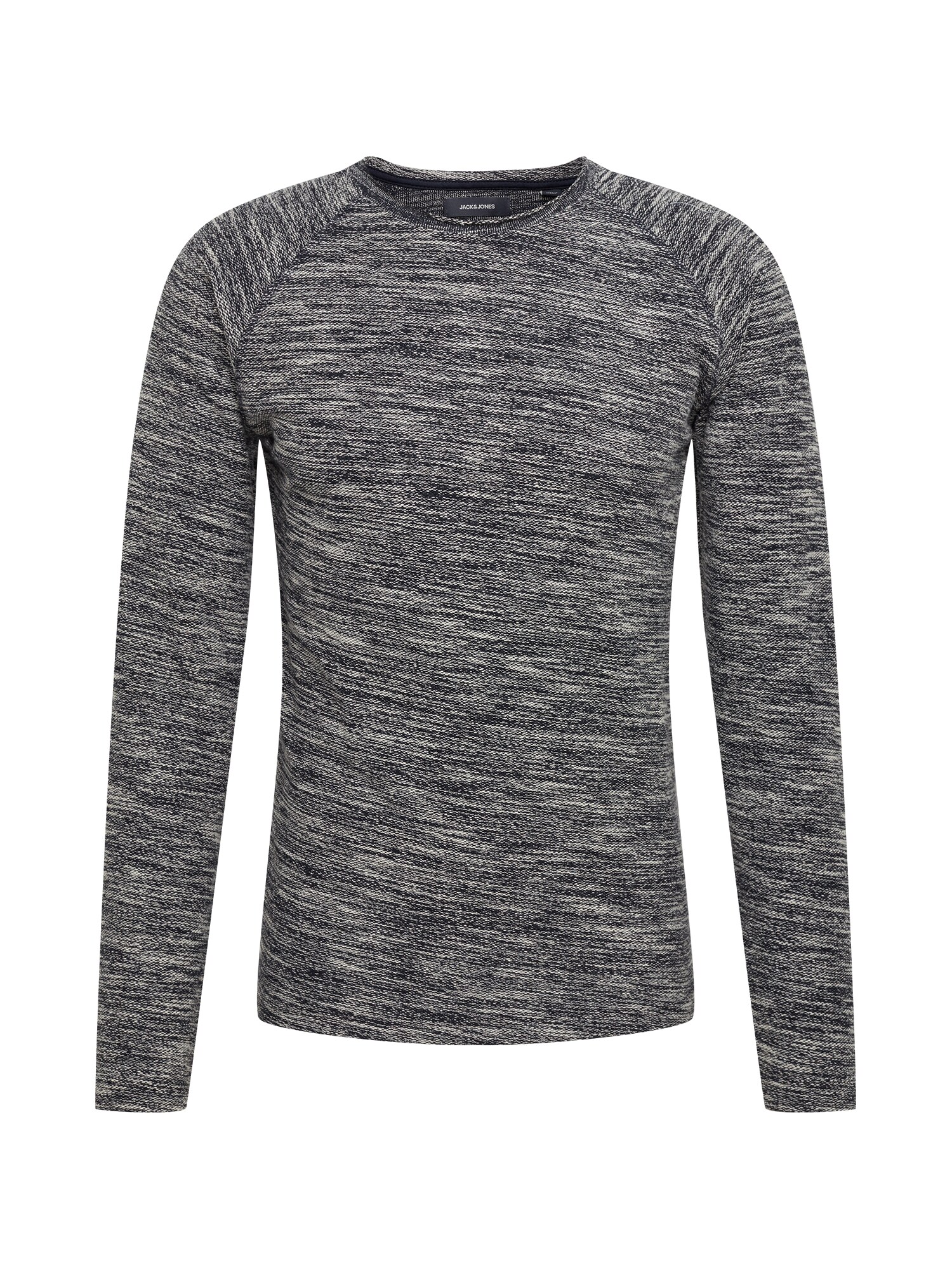 JACK & JONES Megztinis 'TERRY'  balta / margai pilka
