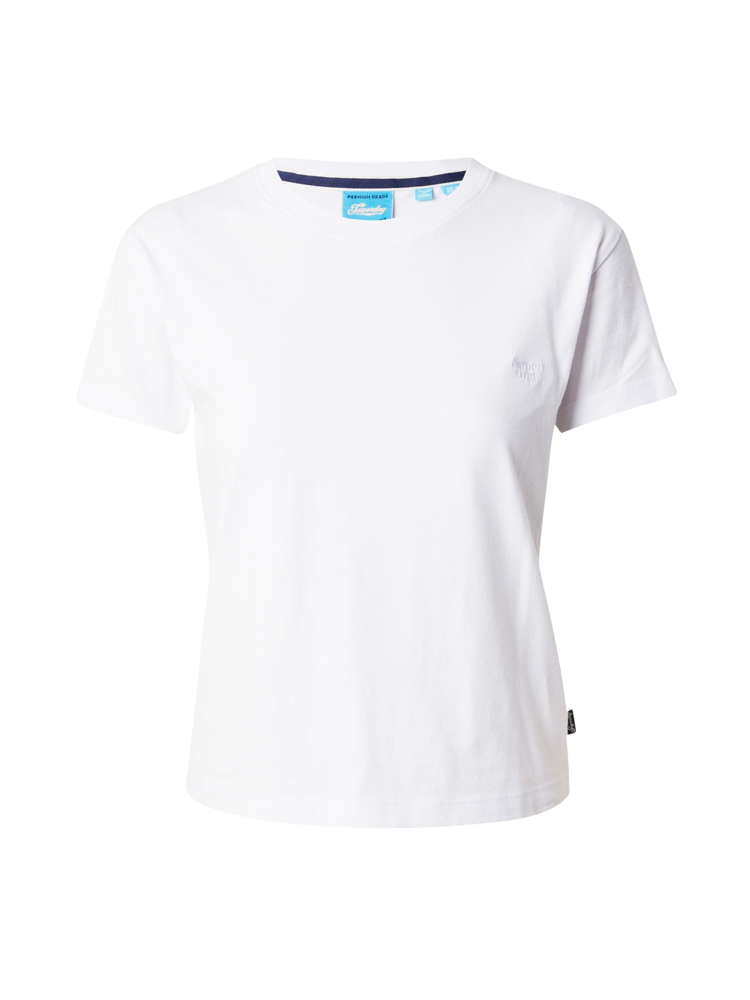 Superdry Тениска 'Essential'  черно / мръсно бяло