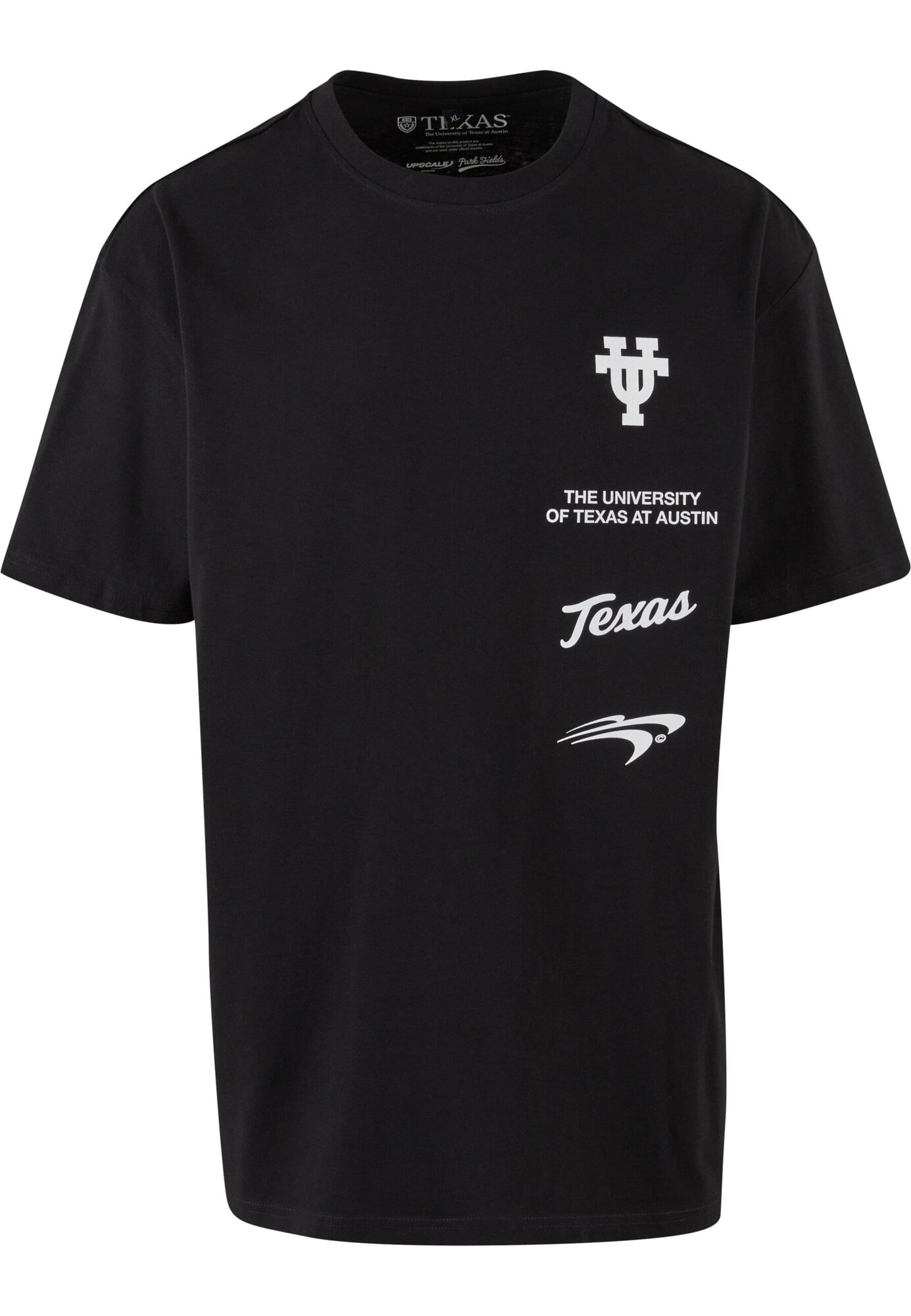 MT Upscale Tricou Texas Longhorns  maro coniac / negru / alb
