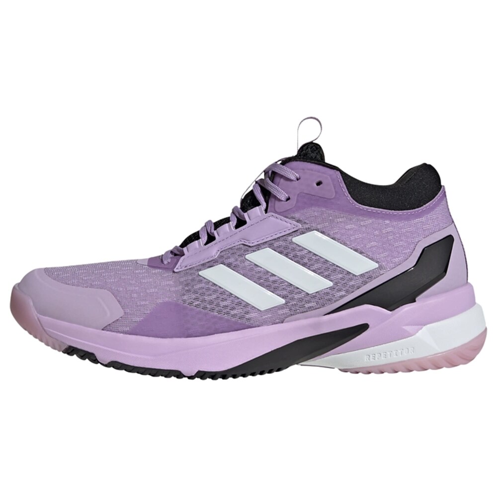 ADIDAS PERFORMANCE Sportschuh 'Crazyflight 6' Damen Größe 36.5/37 flieder / lavendel / schwarz / offwhite