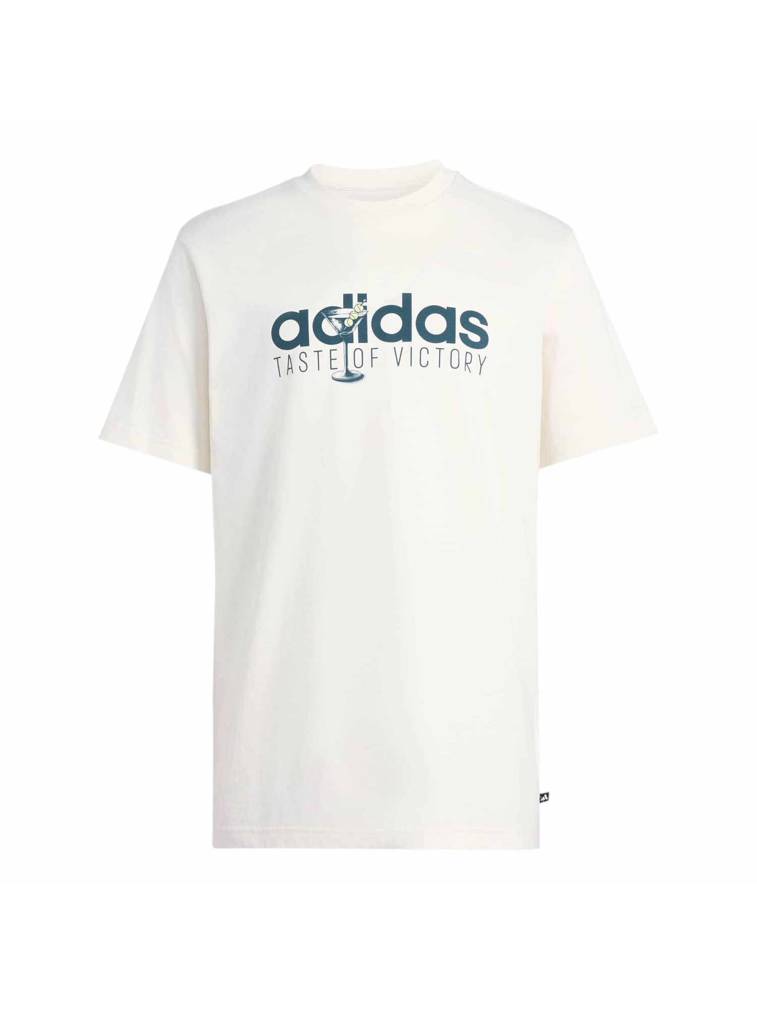 ADIDAS SPORTSWEAR Funkčné tričko  smaragdová / biela ako vlna