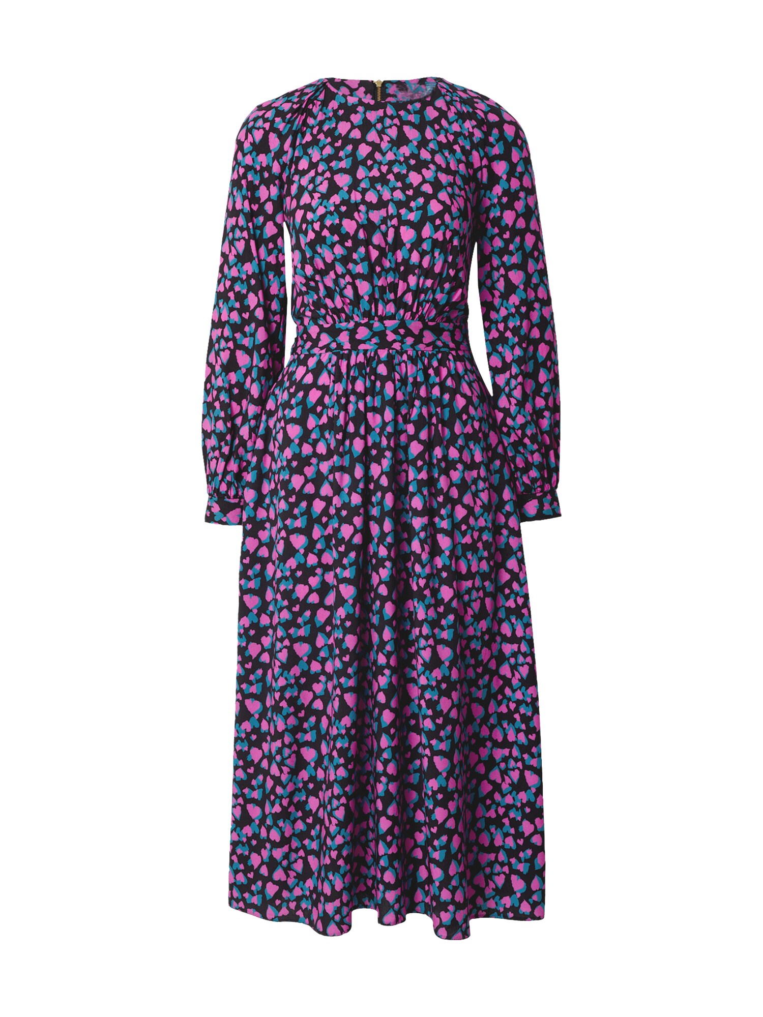Closet London Suknelė  rožinė / turkio spalva / juoda