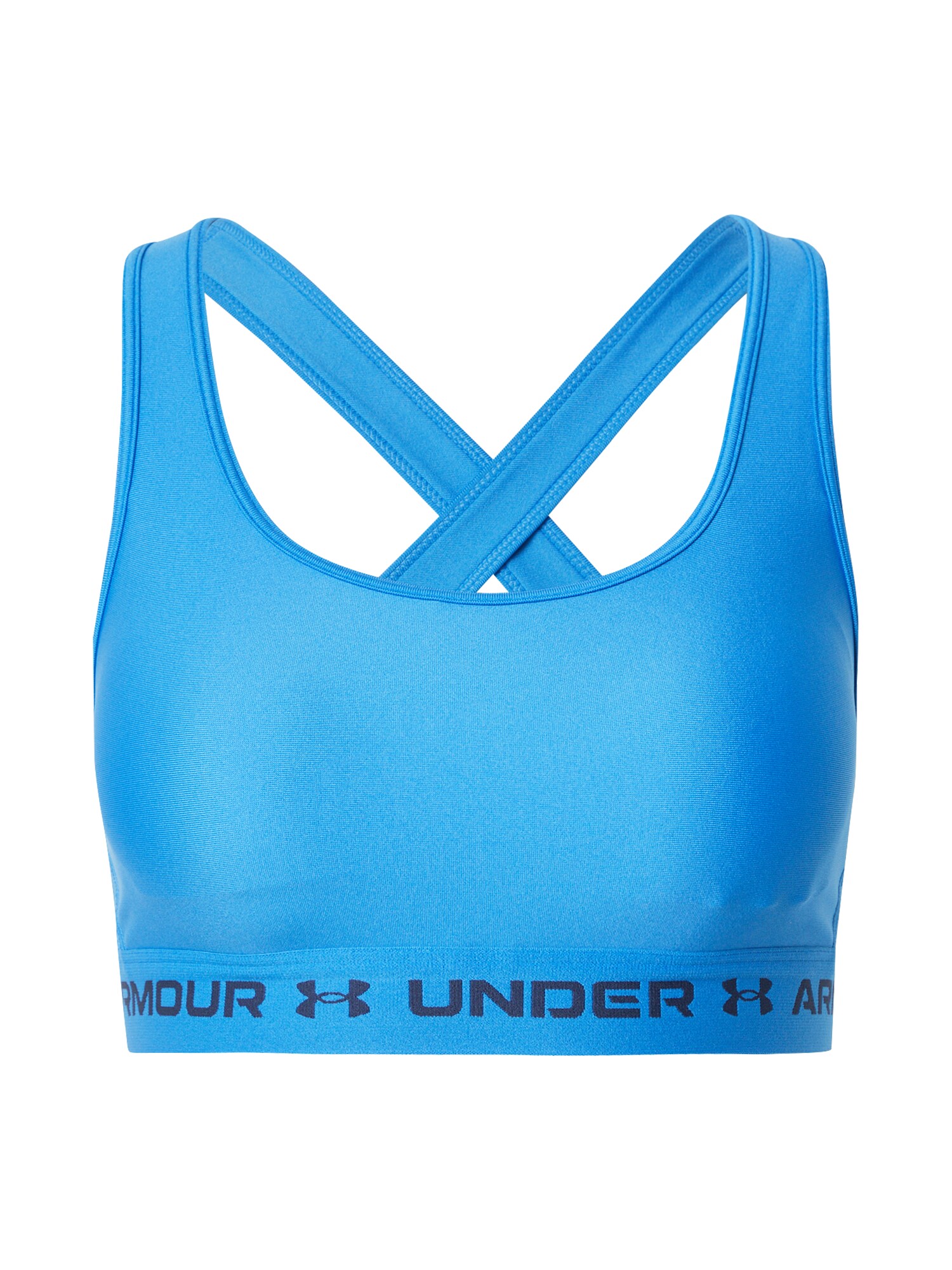 UNDER ARMOUR Športová podprsenka azúrová / čierna