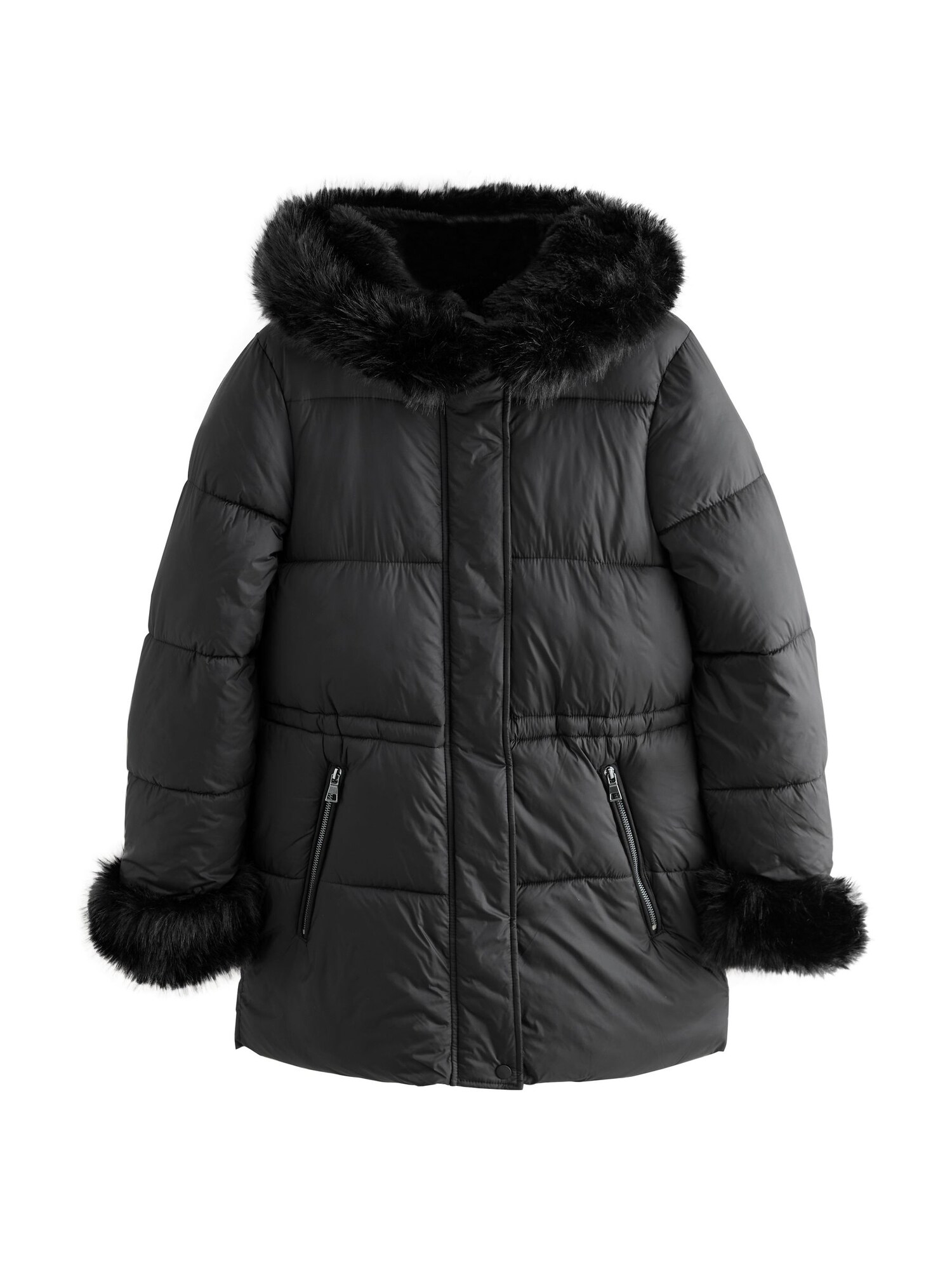 Next Palton de iarnă  negru