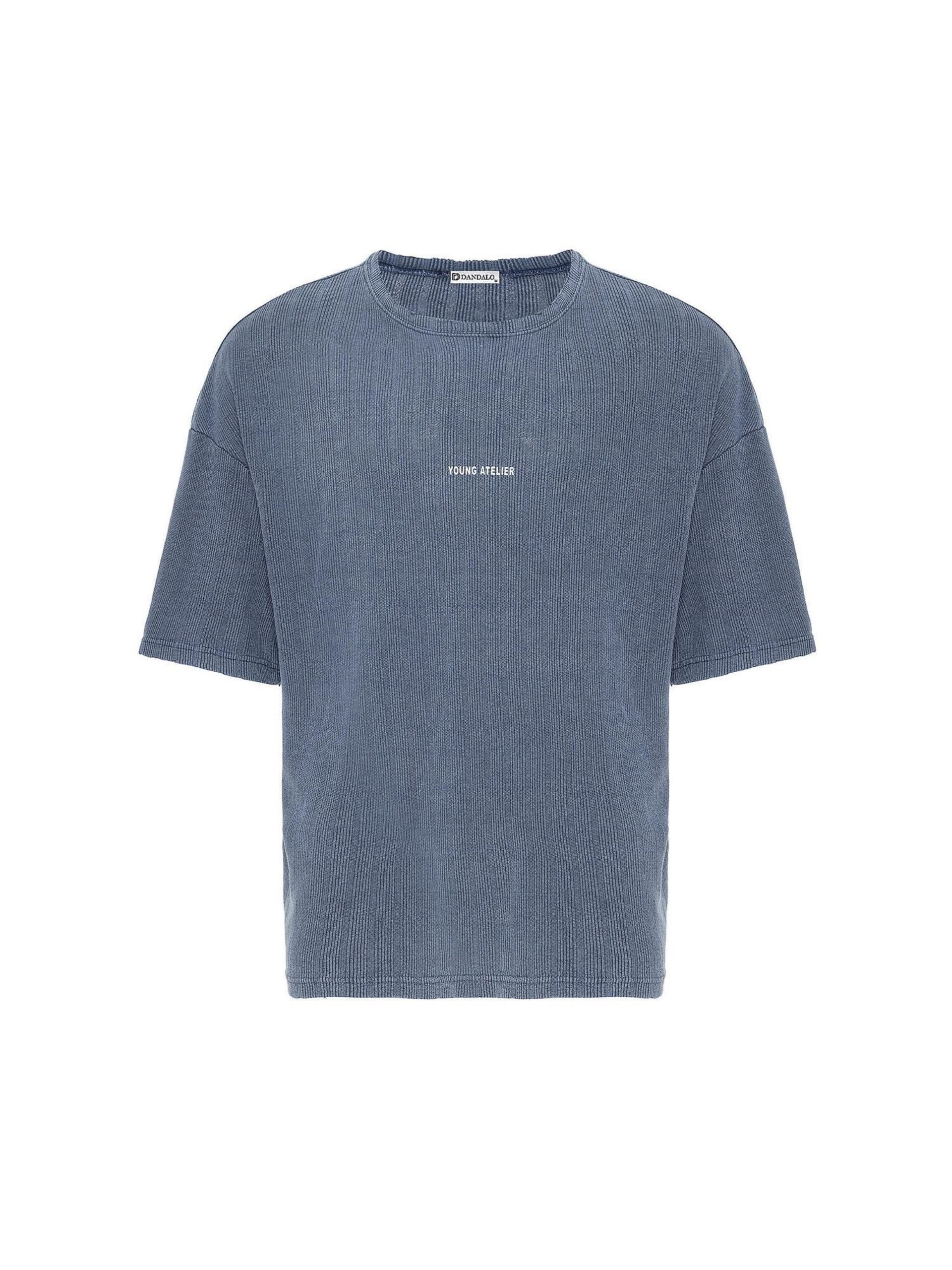 Dandalo T-shirt indigo / svart herr