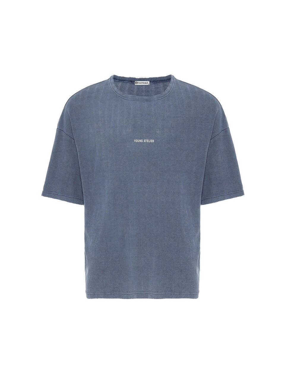 T-shirt indigo / svart