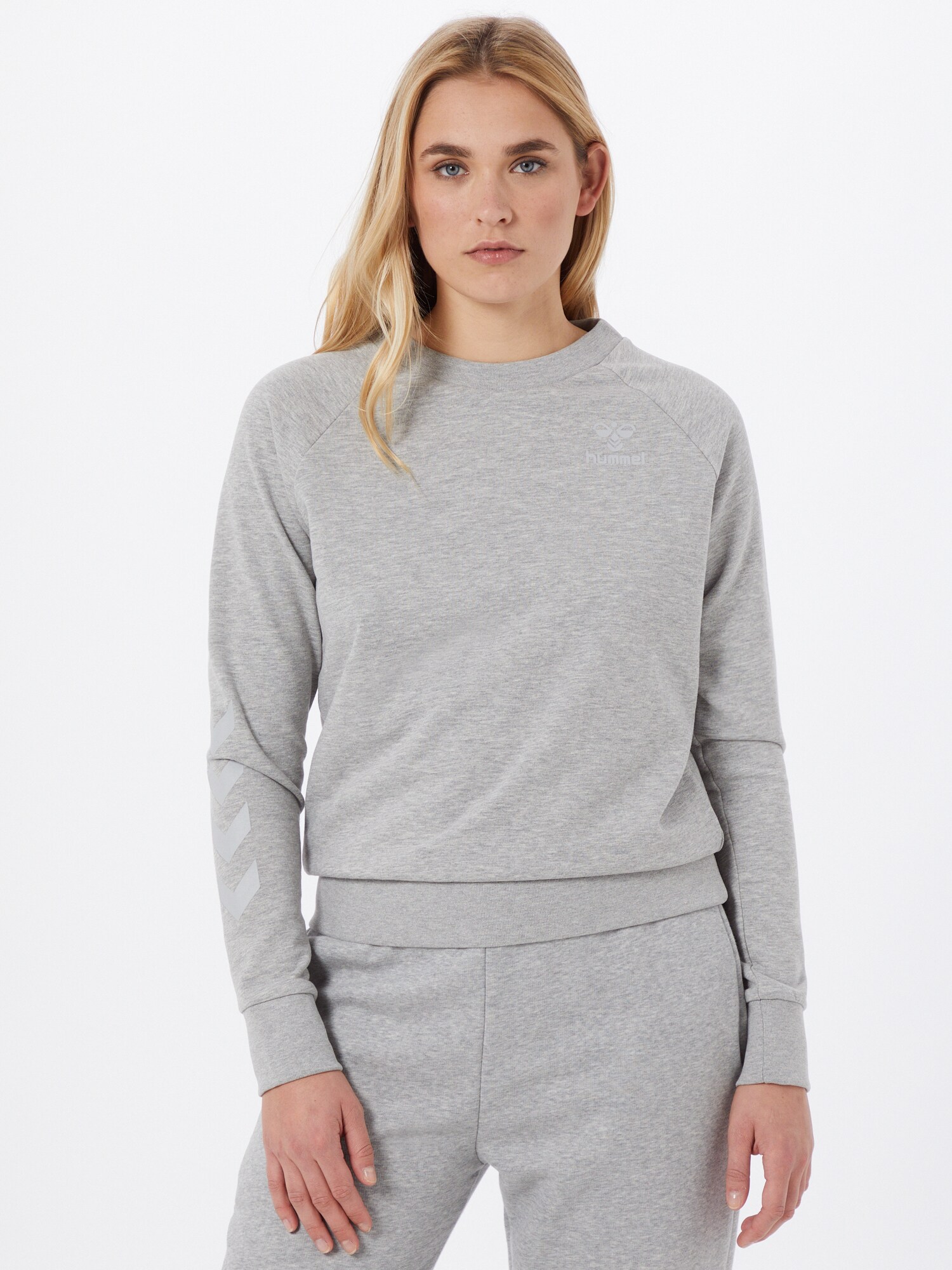 Hummel Sports sweatshirt 'NONI'  grey mottled