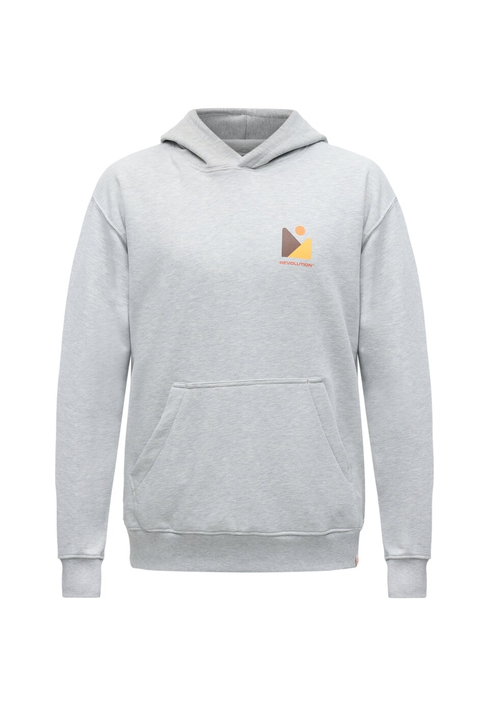Sweatshirt brun / gul / ljusgrå