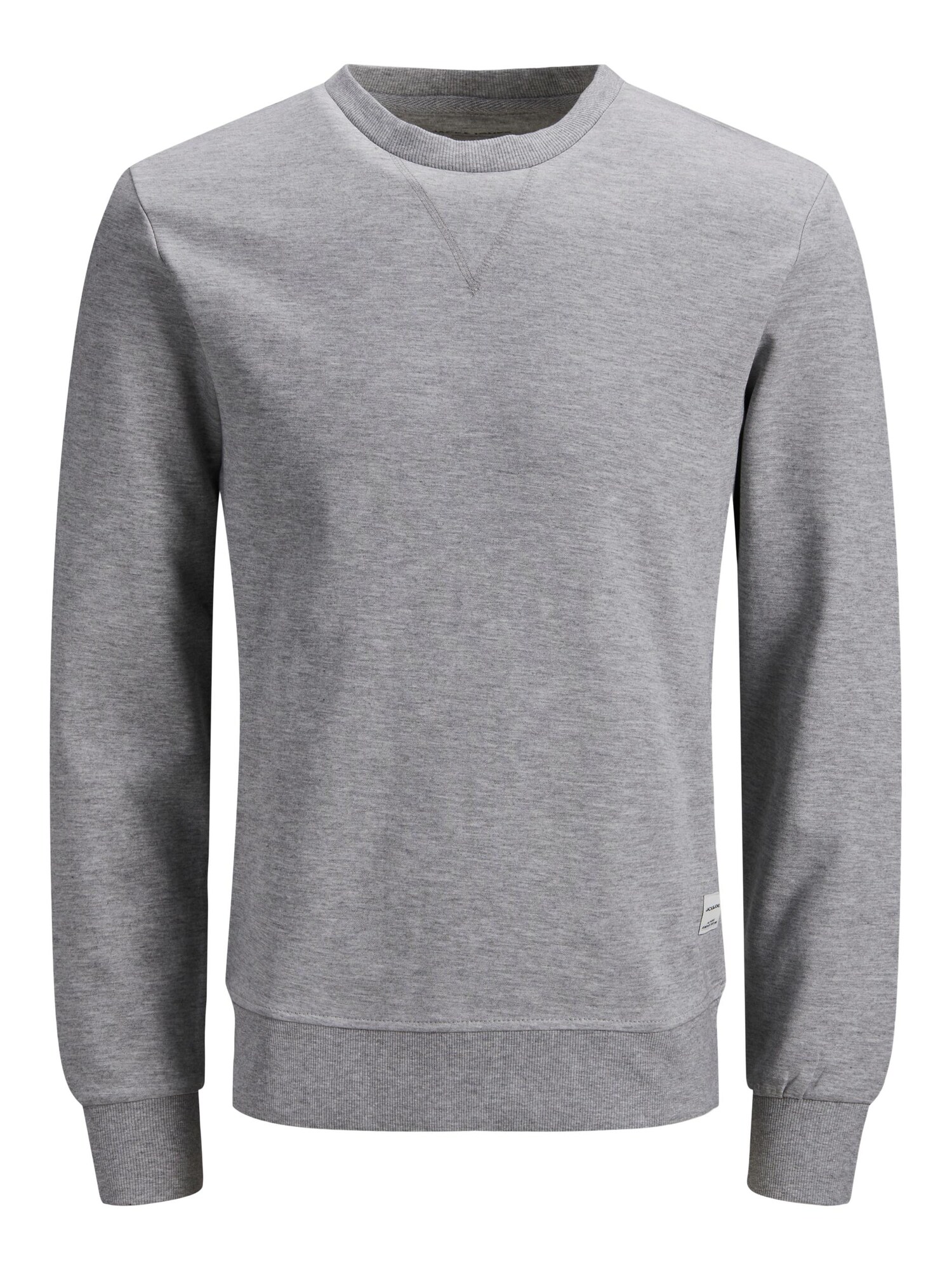 Jack & Jones Plus Mikina  sivá melírovaná