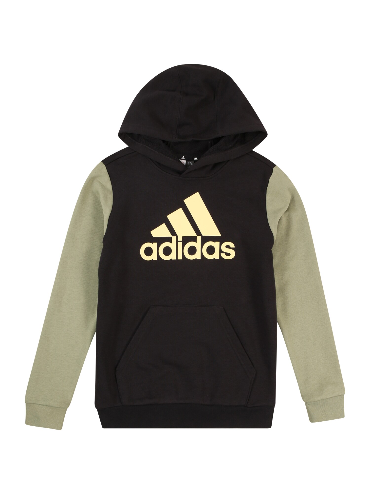 ADIDAS SPORTSWEAR Športová mikina  svetložltá / pastelovo zelená / čierna