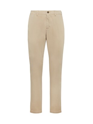 Boggi Milano Broek ‘Gabardine’ Sand / Zwart