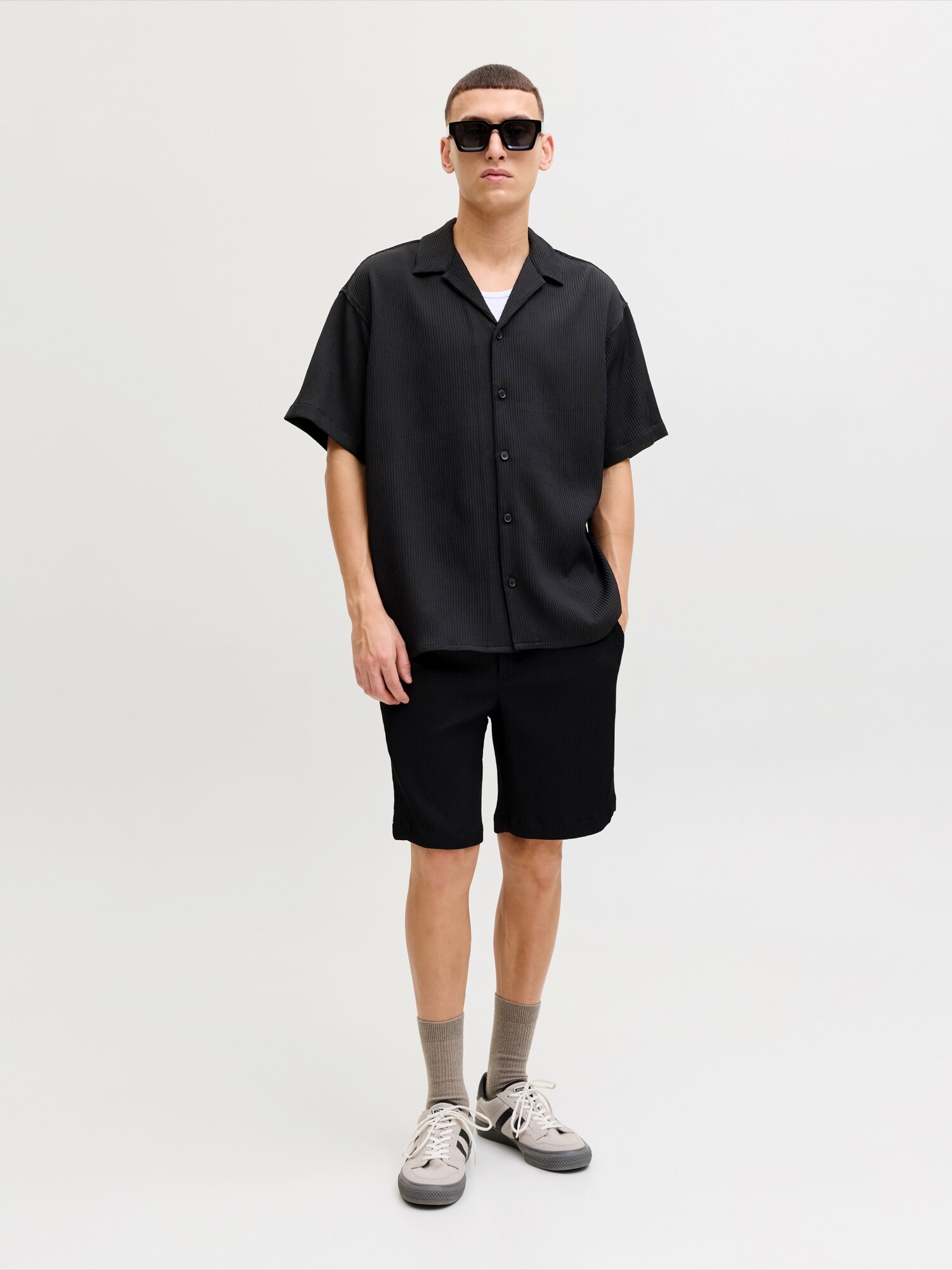 JACK & JONES Košeľa 'JJEHarrison'  čierna (obrázok 4)