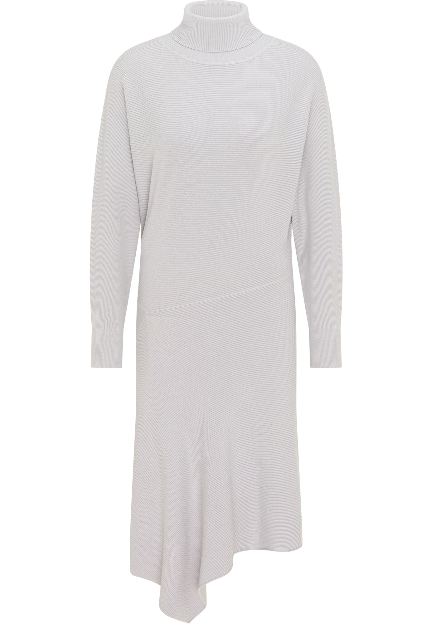 usha WHITE LABEL Megzta suknelė sidabrinė