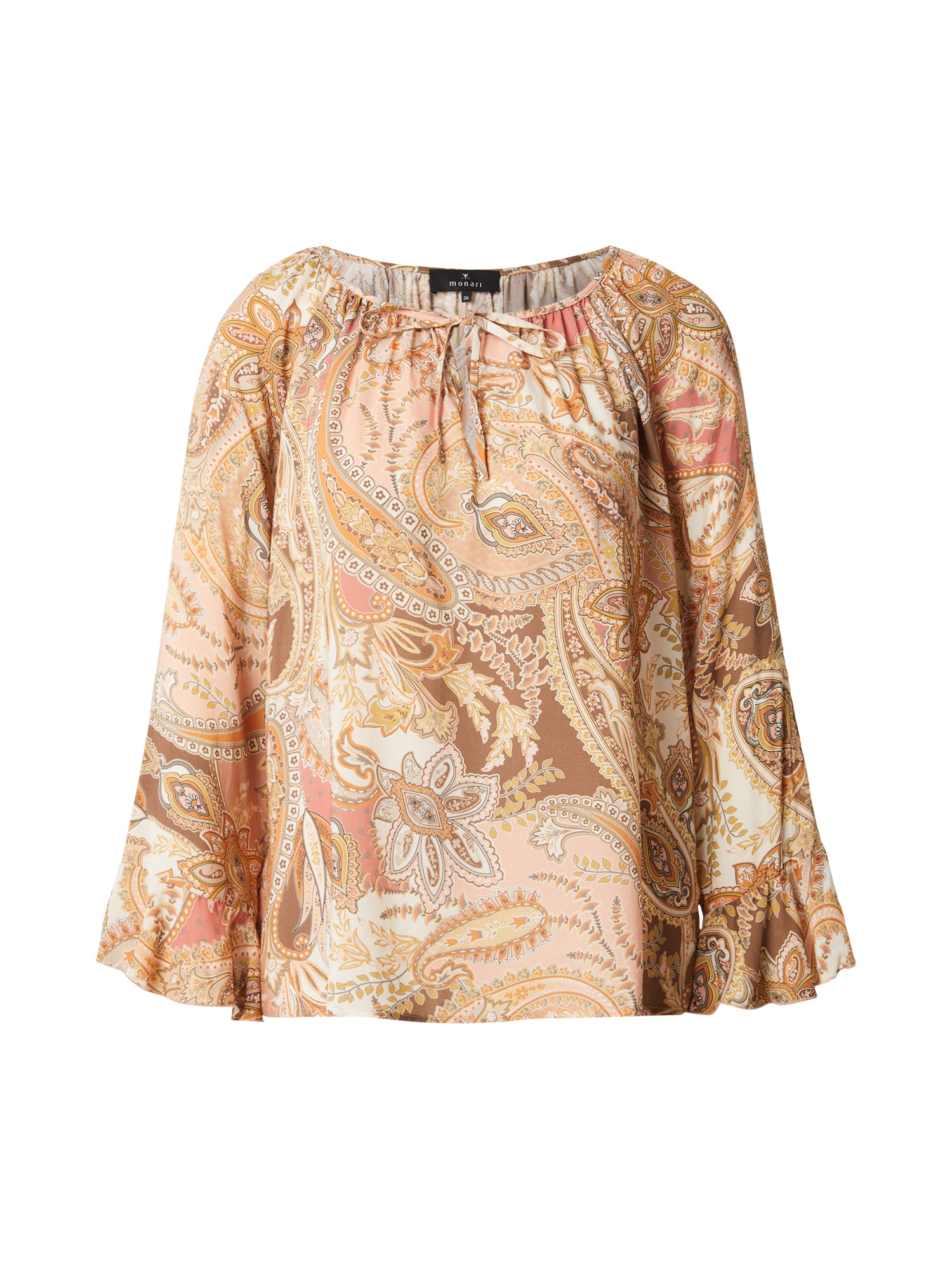 monari Bluza  kremna / umbra / oranžna / breskev