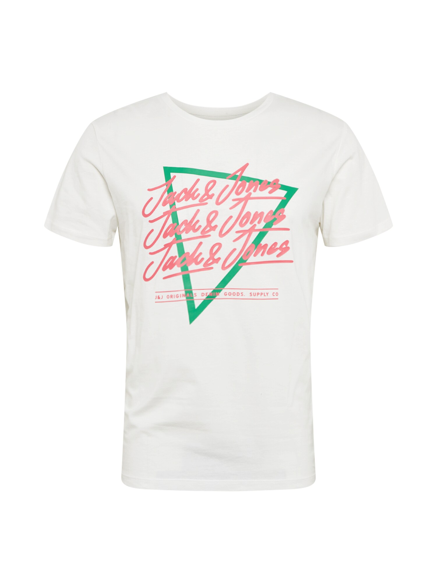 JACK & JONES Marškinėliai 'CODY'  balkšva / mišrios spalvos