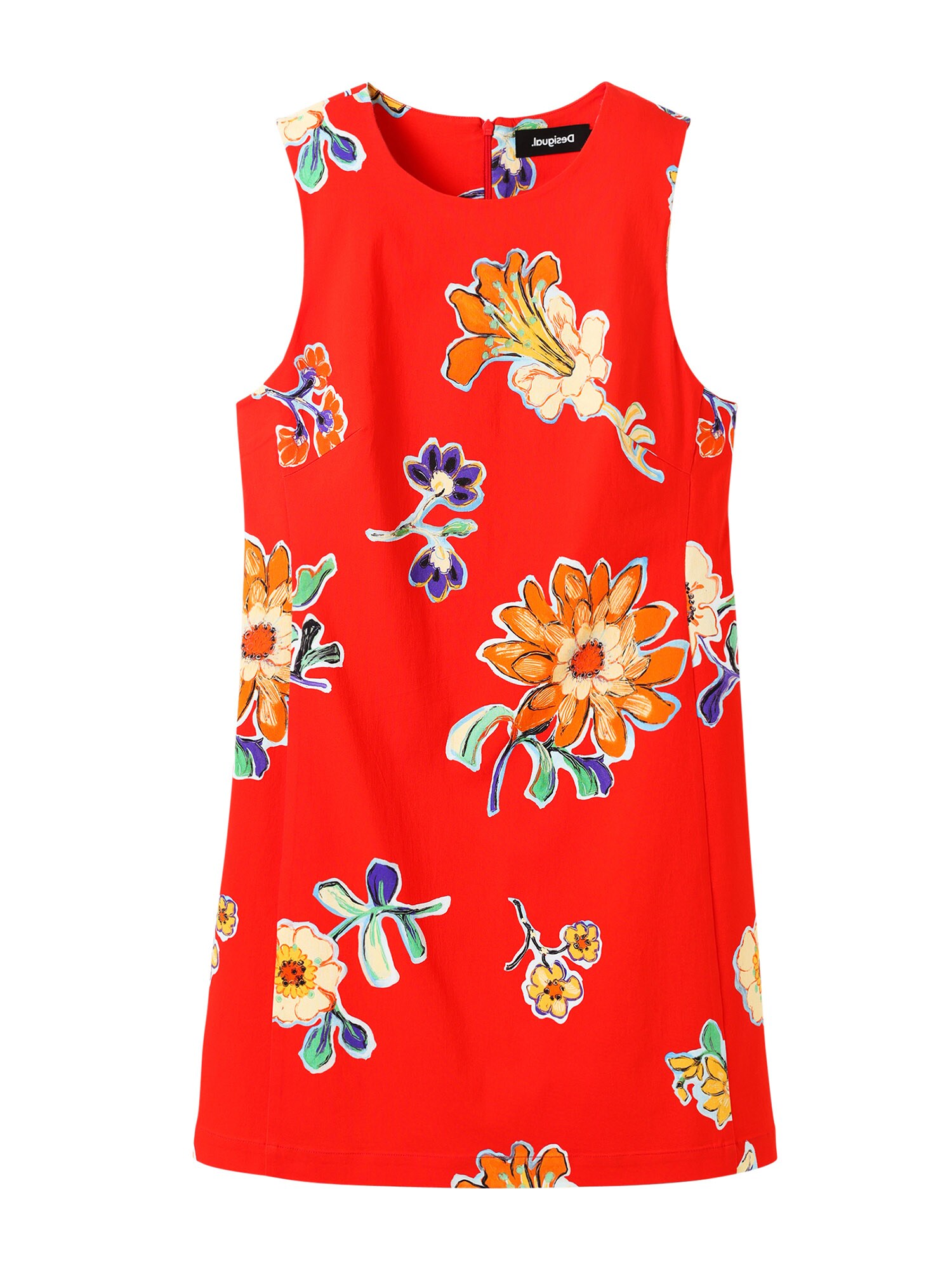 Desigual Šaty  zmiešané farby / červená