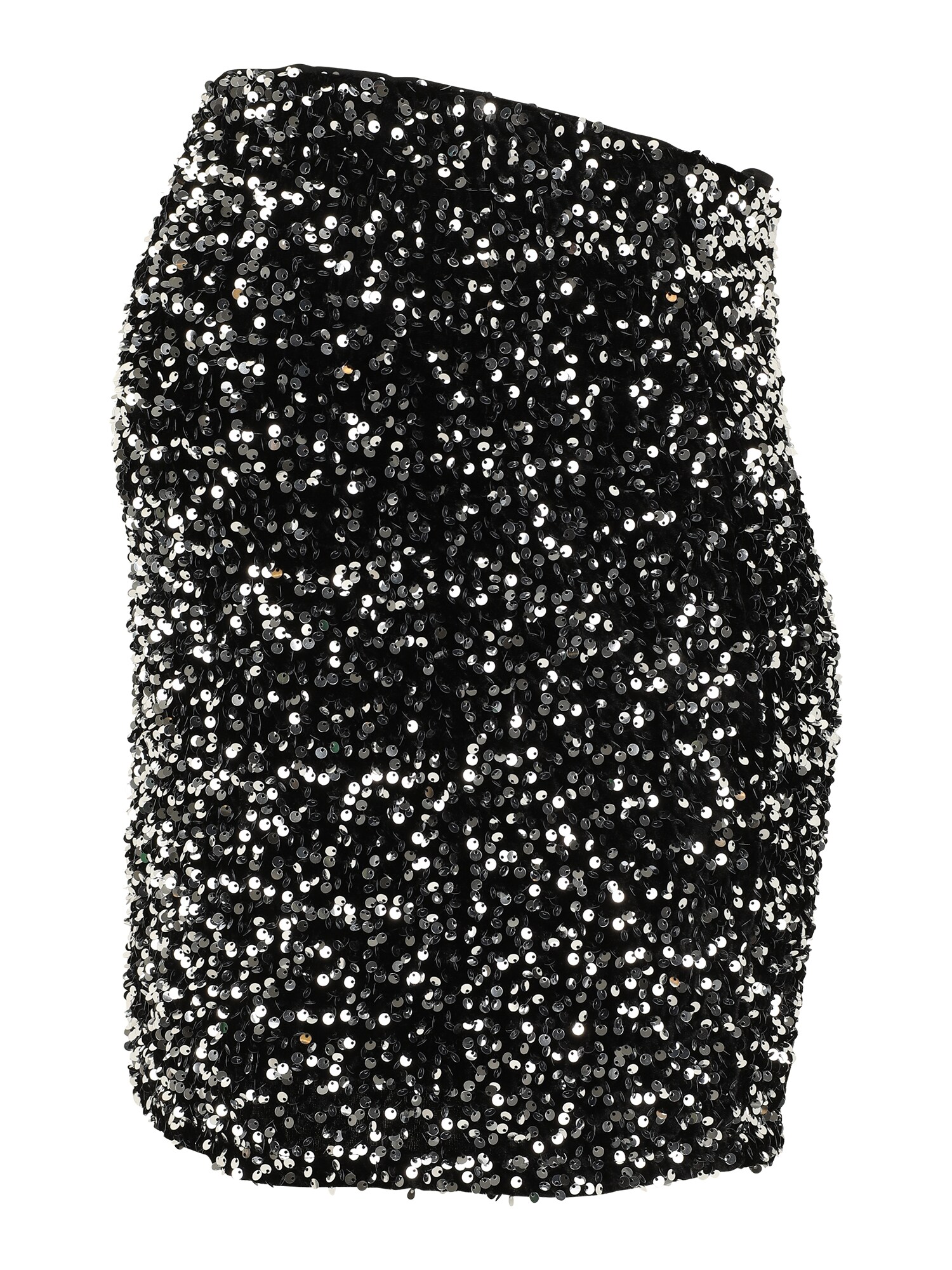 Vero Moda Maternity Fustă VMMBELLA  negru / argintiu