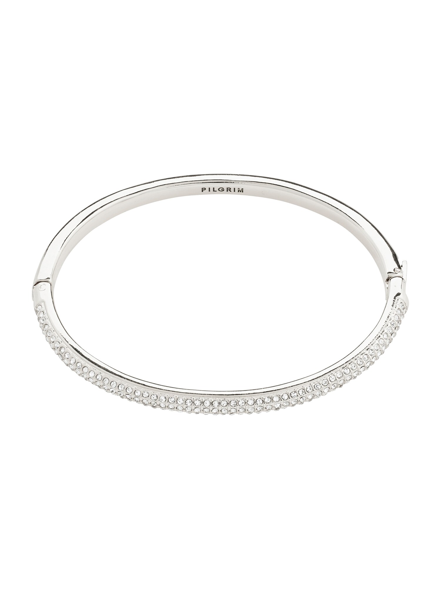 Pilgrim Brățară Focus  argintiu / transparent