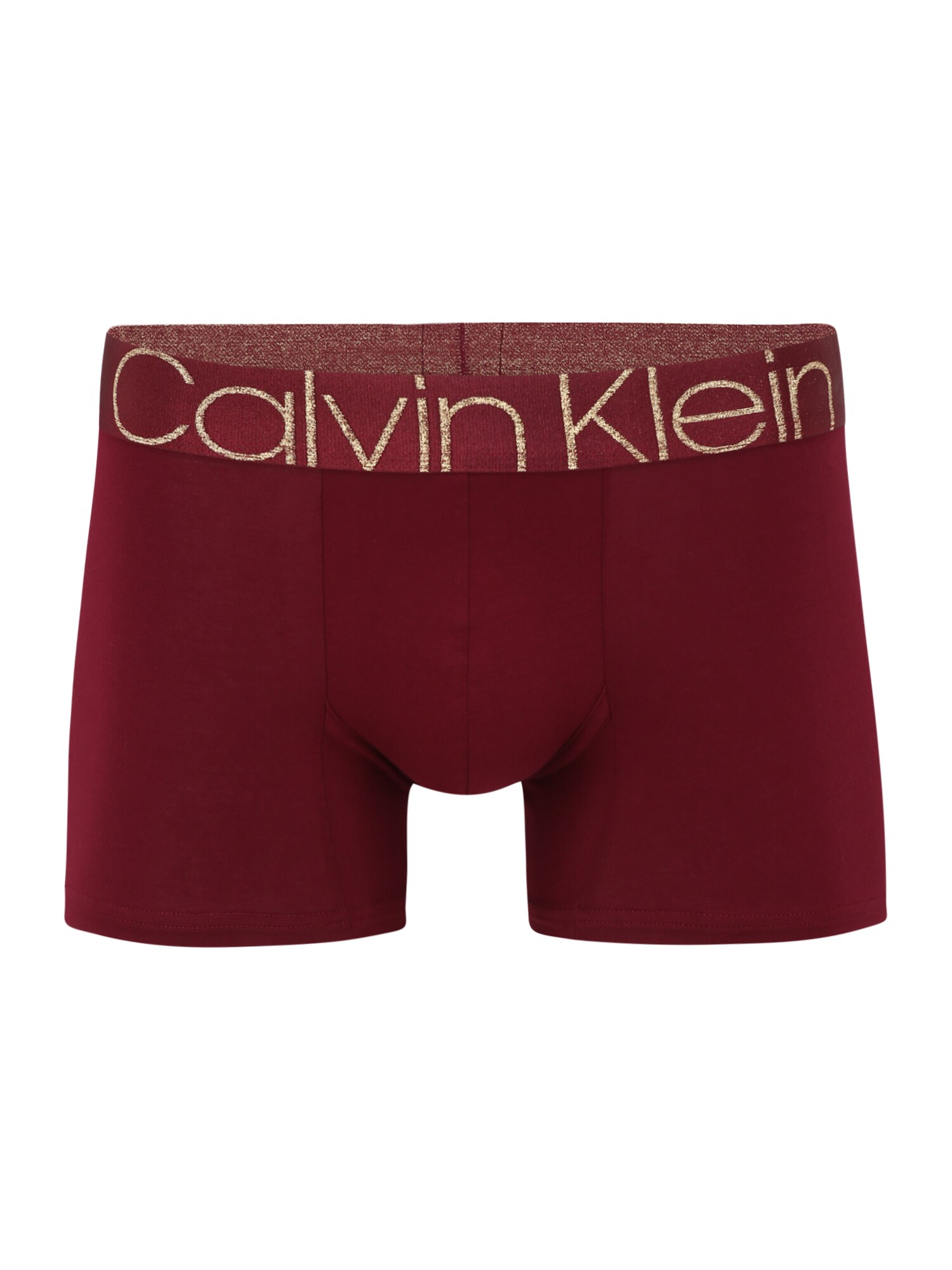 Calvin Klein Underwear Boxer trumpikės  tamsiai raudona / auksas