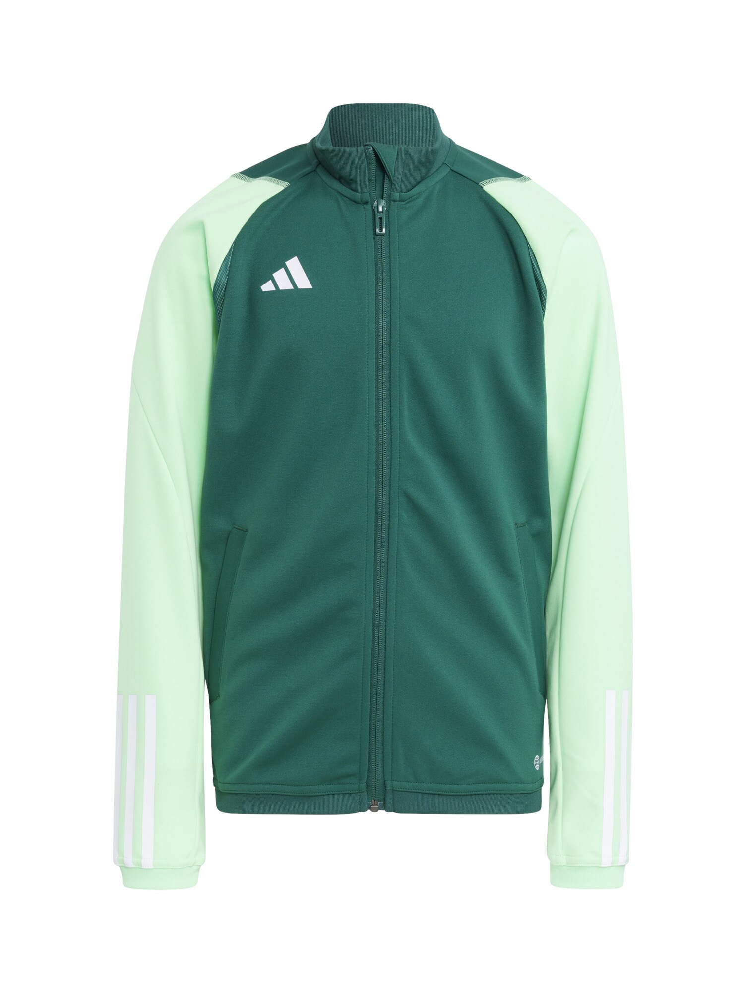 ADIDAS PERFORMANCE Geacă sport Tiro 23 Competition  verde / verde mentă / alb