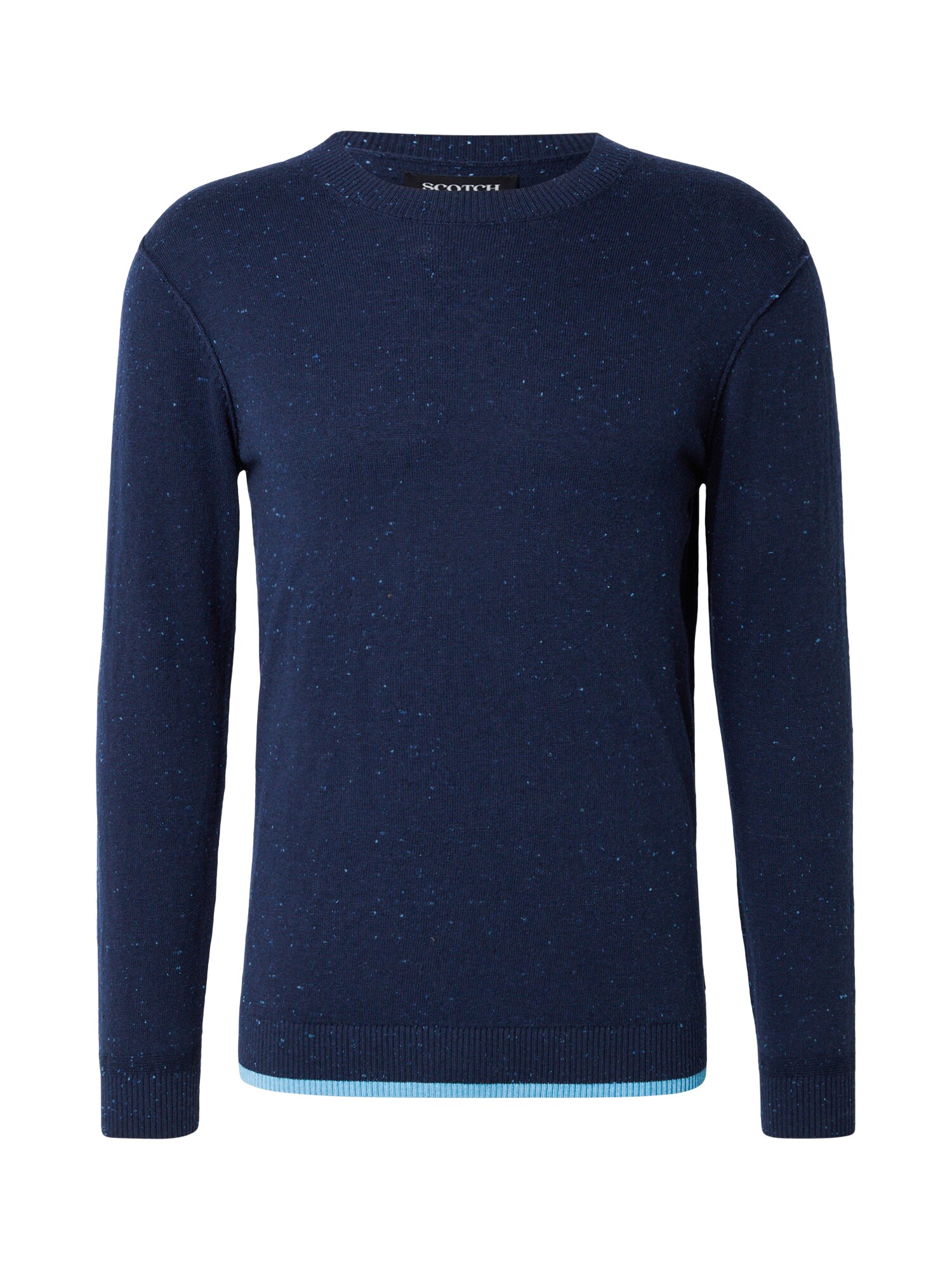 SCOTCH & SODA Pulover Neps bleumarin / albastru deschis