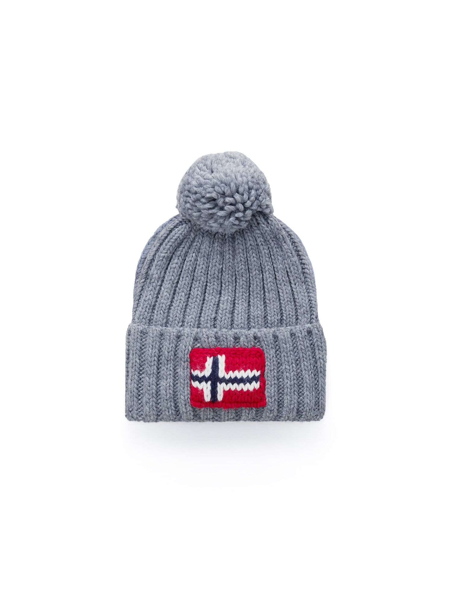 NAPAPIJRI Gorra 'Semiury'  gris / rojo / negro / blanco