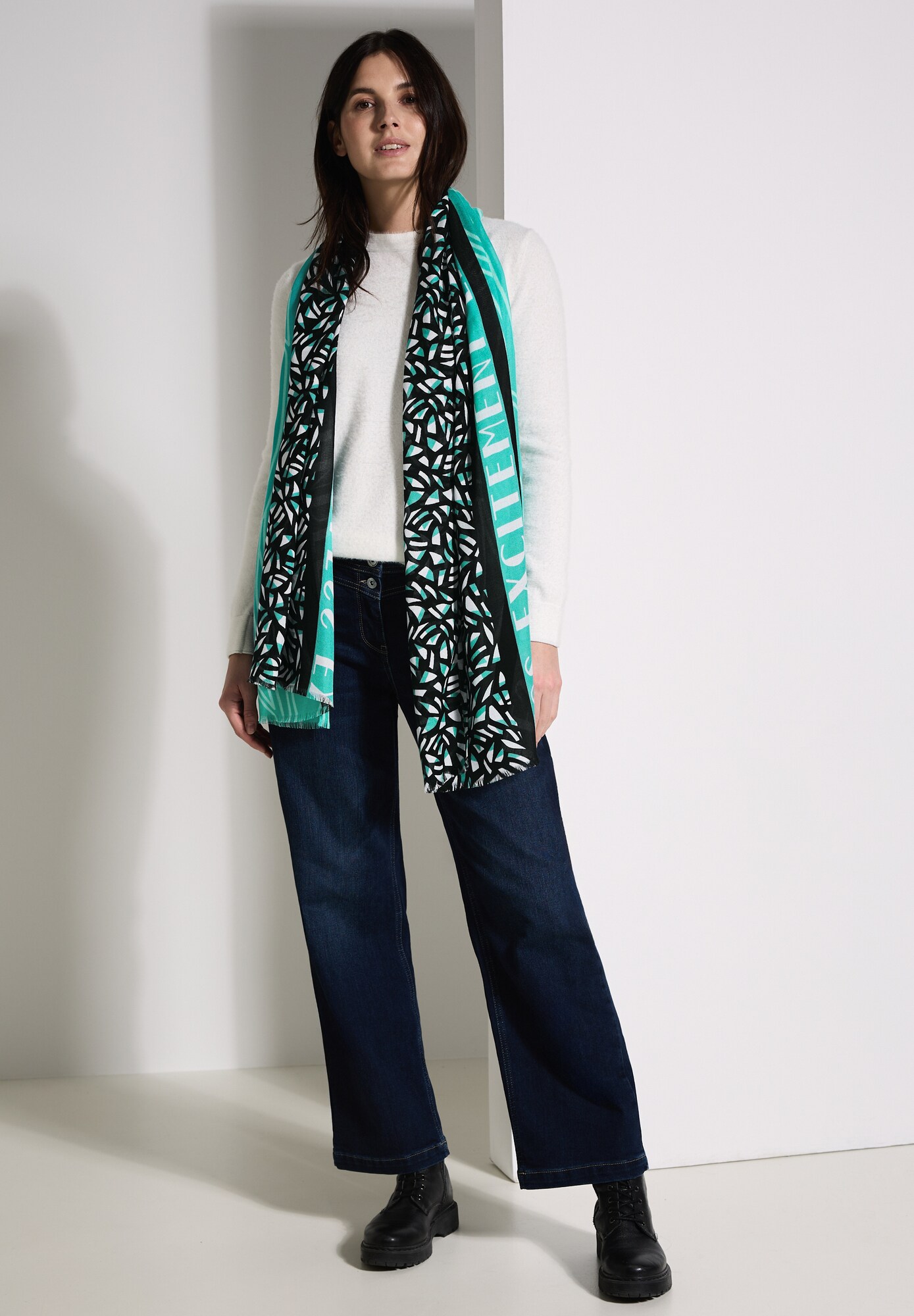 Thumbnail - CECIL Gemusterter Schal