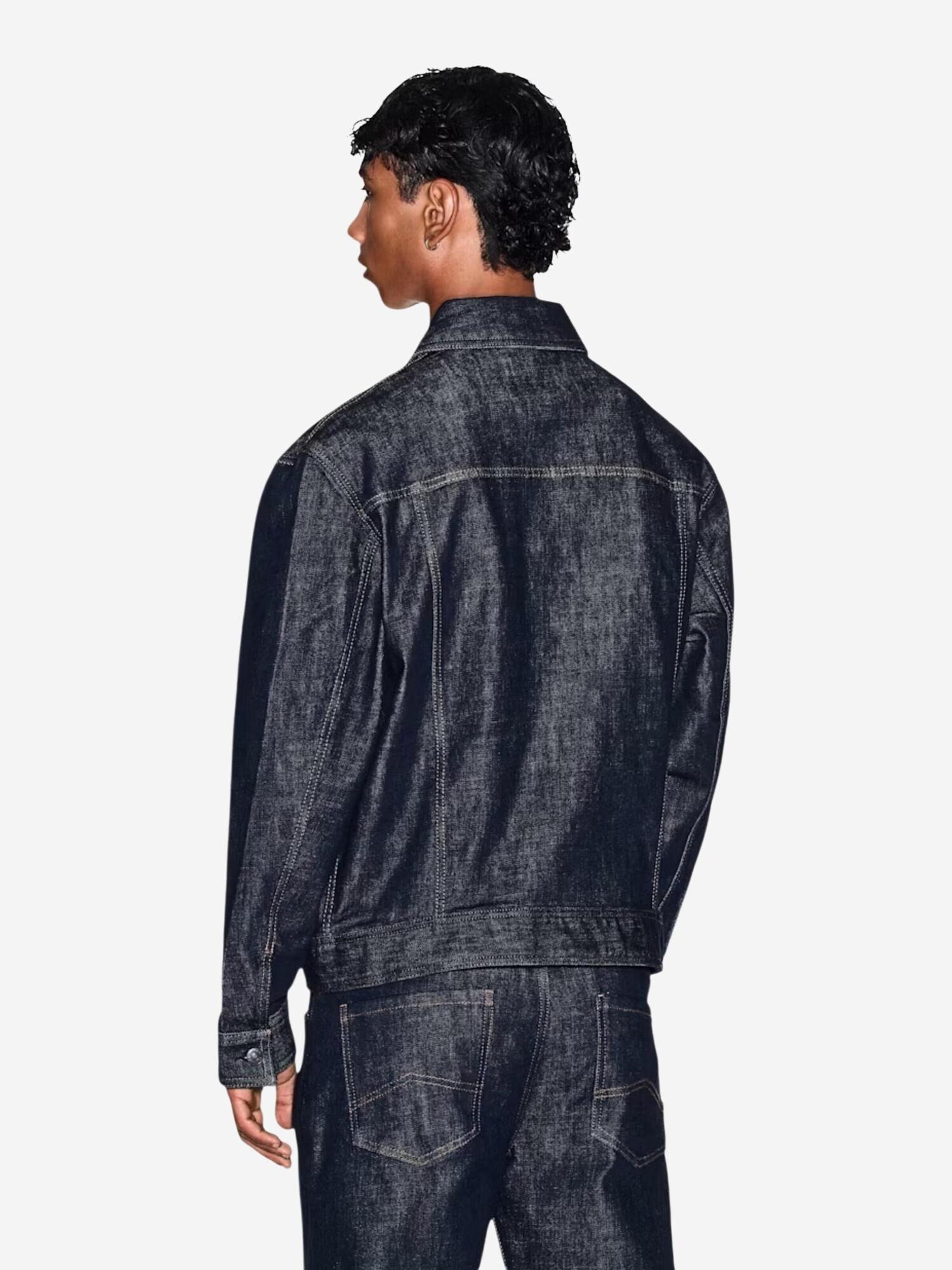 ARMANI EXCHANGE Chaqueta de entretiempo  azul denim – imagen 4