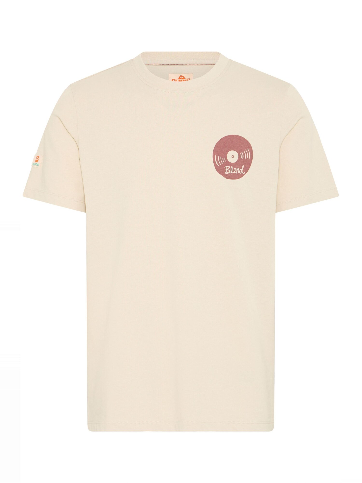 BLEND Camiseta ' BHSun '  crema