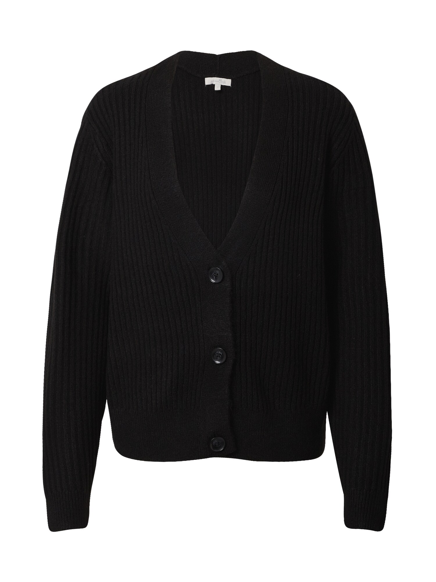 TOM TAILOR DENIM Kardiganas  juoda
