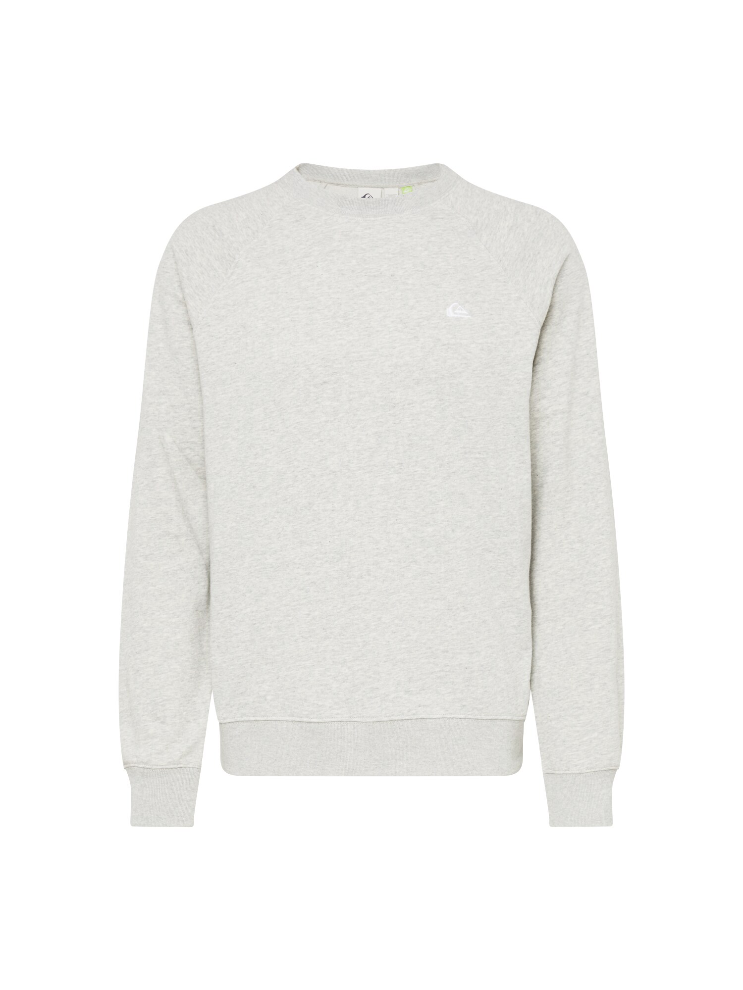 QUIKSILVER Спортен блузон  сив меланж / бяло