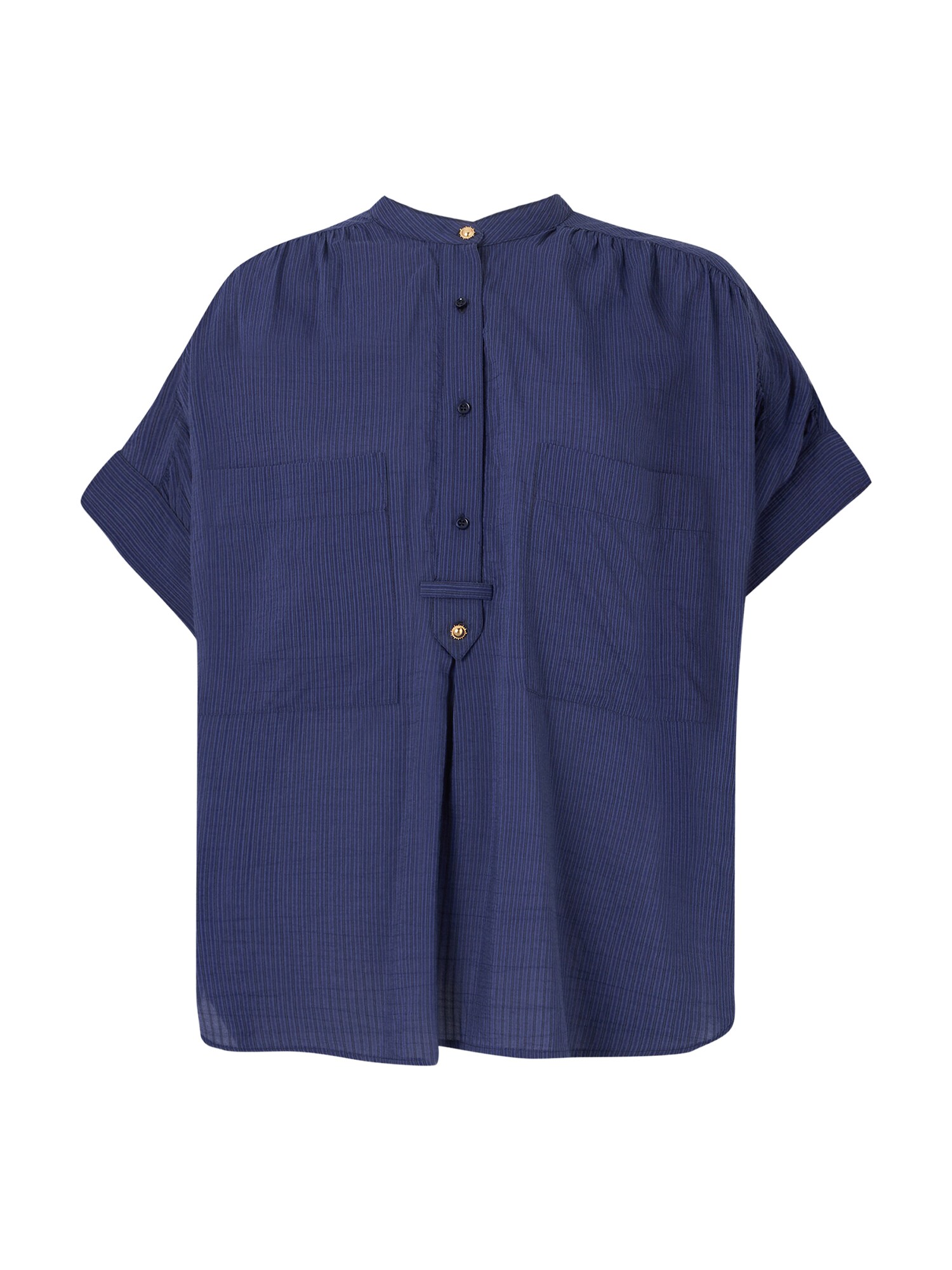 sessun Blusa 'CAMILLE'  navy / azul cobalto