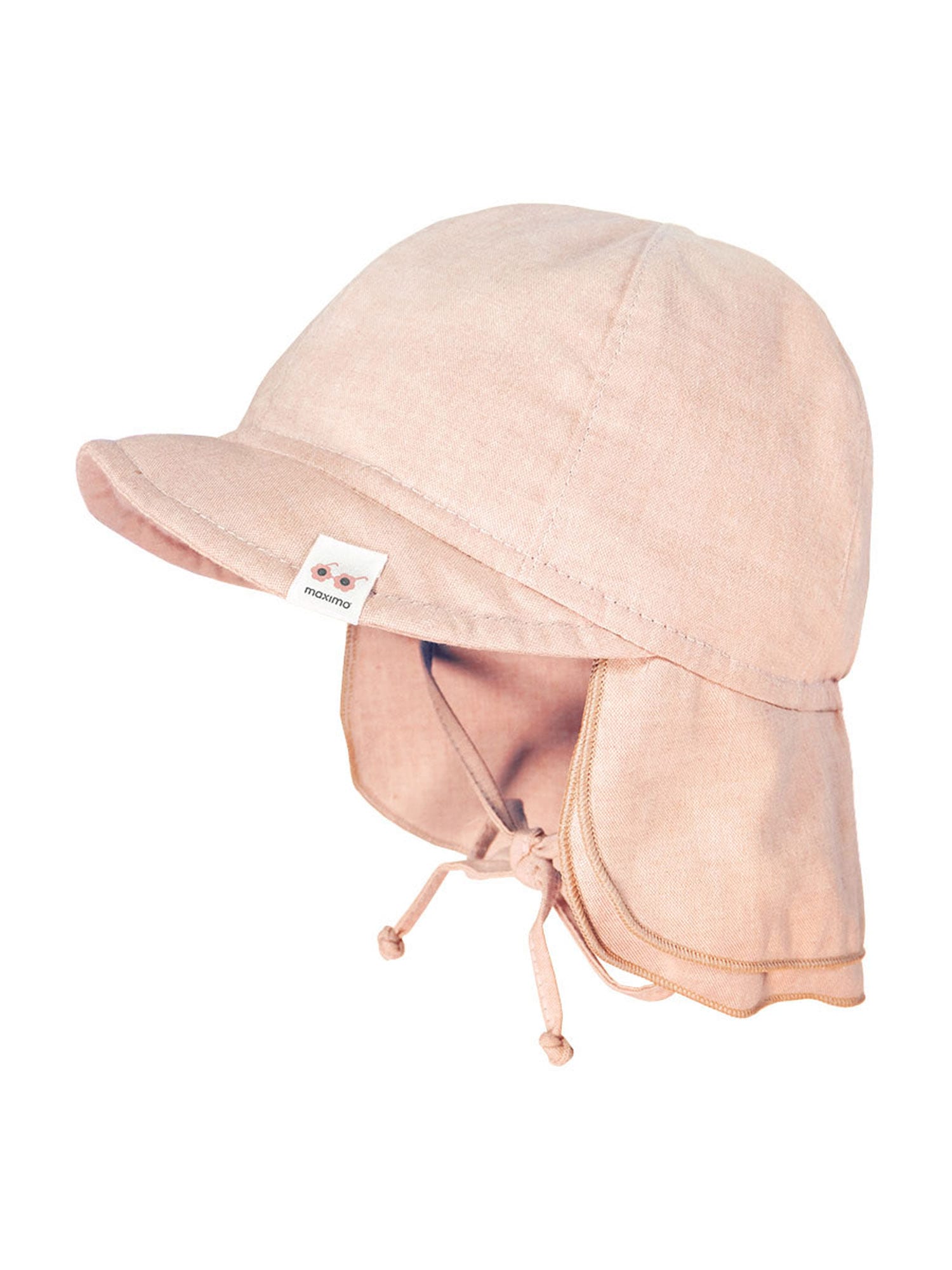 MAXIMO Megzta kepurė ryškiai rožinė spalva