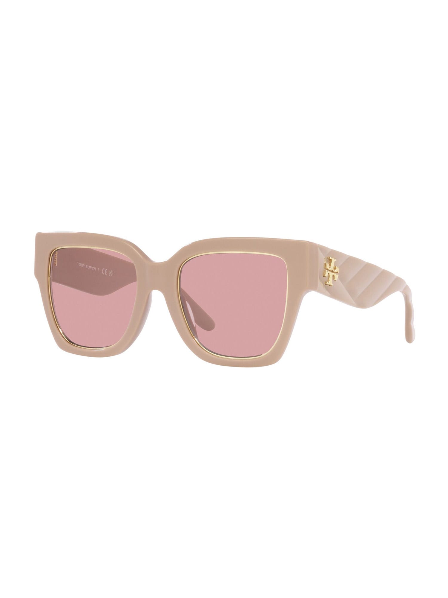 Tory Burch Слънчеви очила  телесен цвят / светлорозово