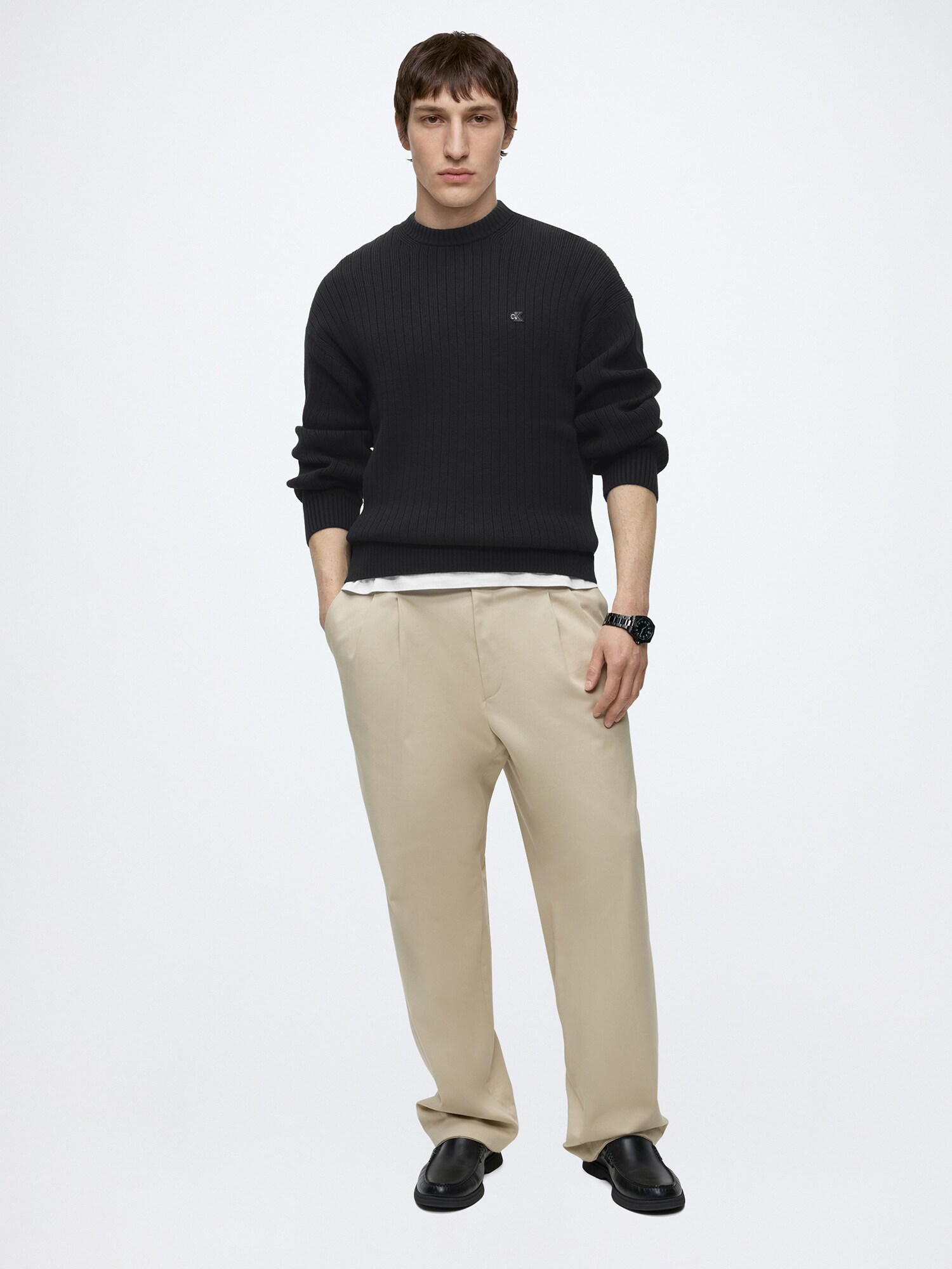 Calvin Klein Jeans Jersey negro – imagen 12
