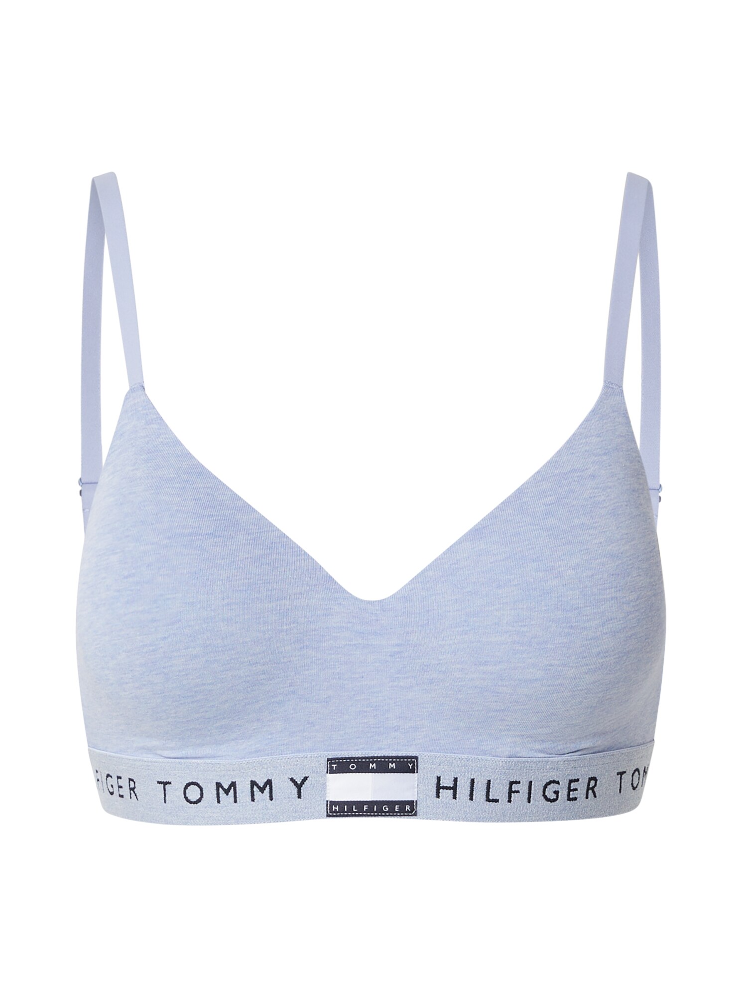 Tommy Hilfiger Underwear Sutien 'Heritage'  albastru deschis / negru