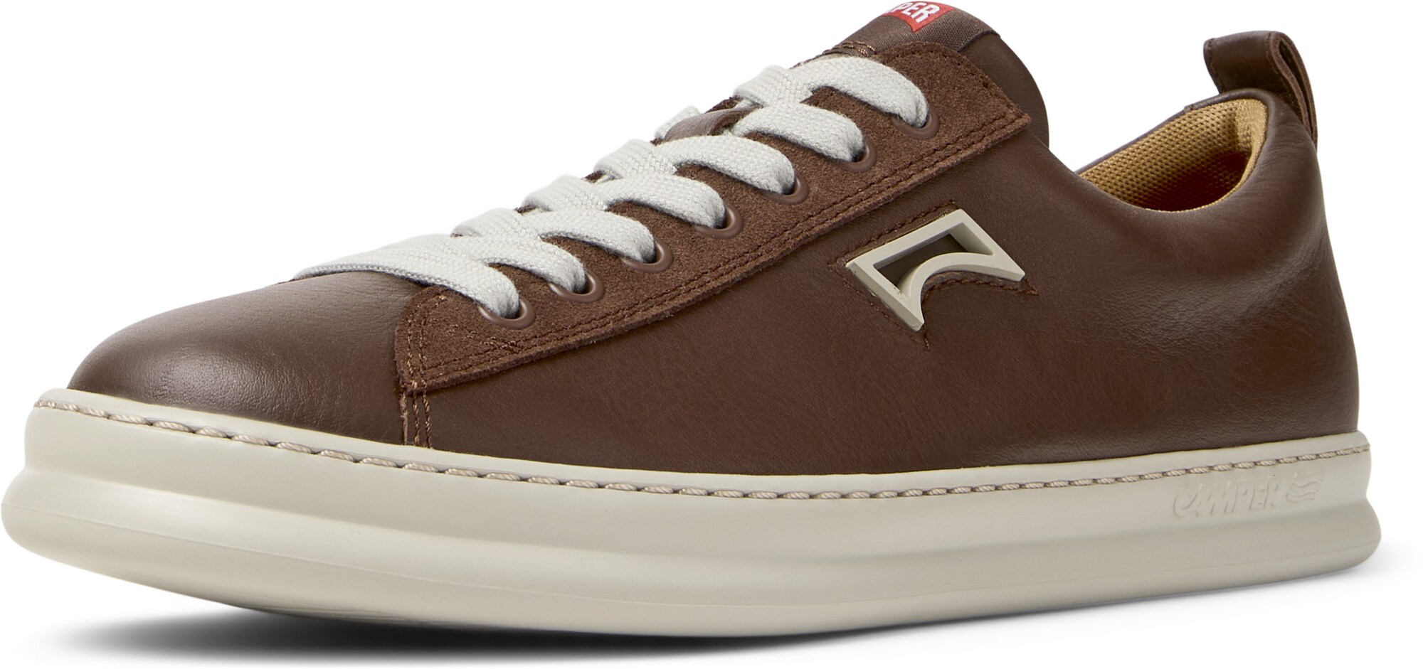 CAMPER Zapatillas deportivas bajas 'Runner Four'  marrón / blanco lana