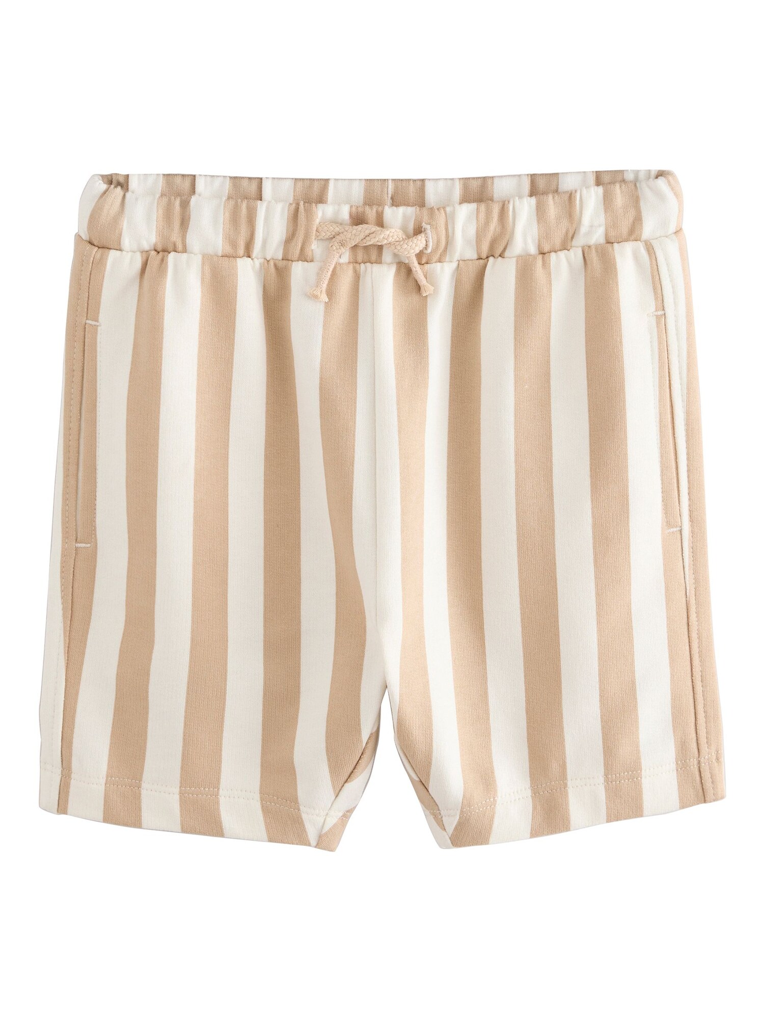 Next Pantaloni  bej / alb lână