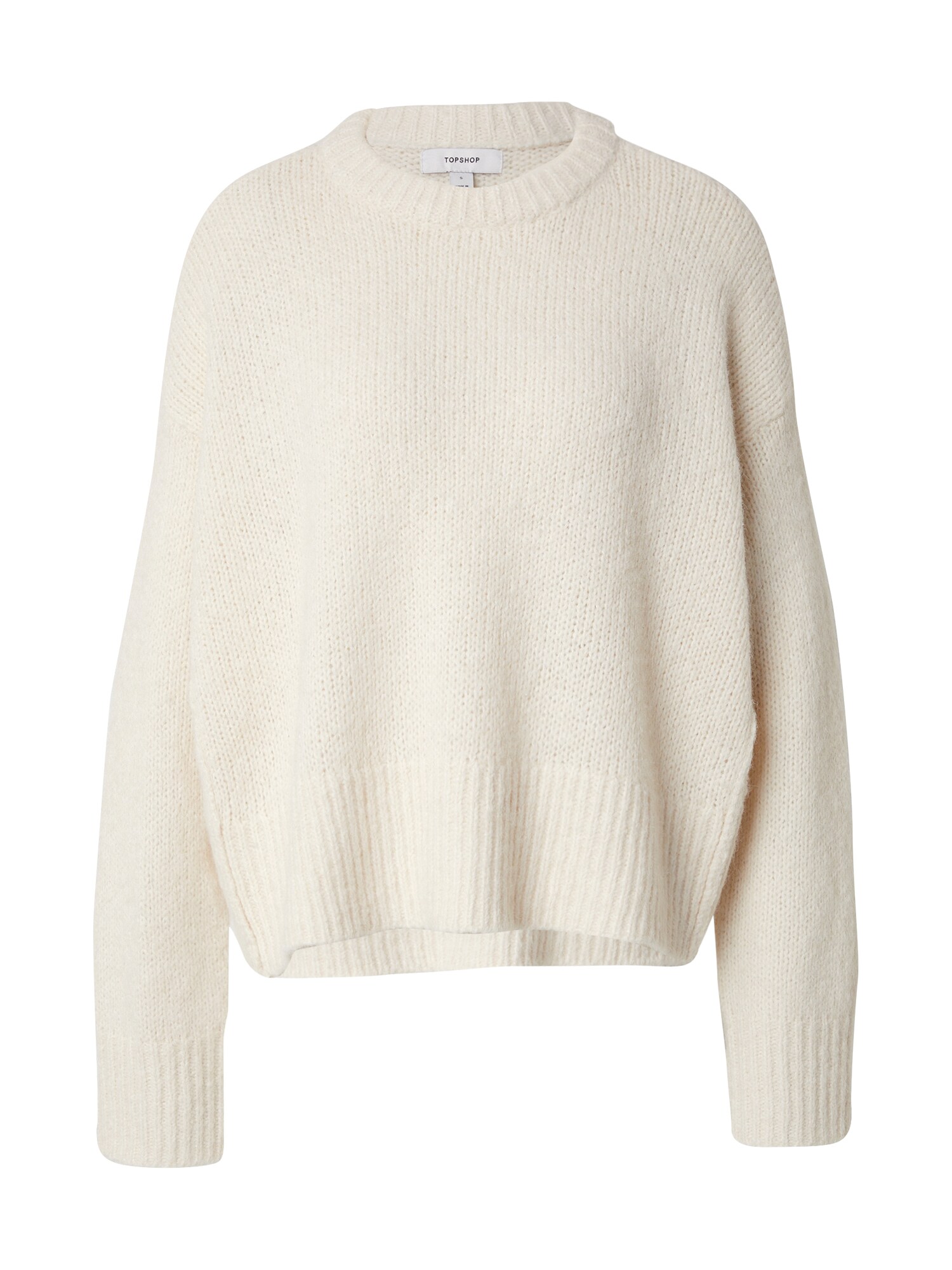 TOPSHOP Sveter 'ULTIMATE'  biela ako vlna