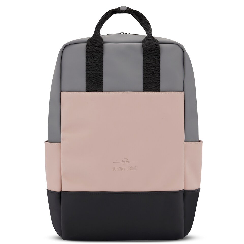 Ryggsäck 'Hailey' grå / rosa